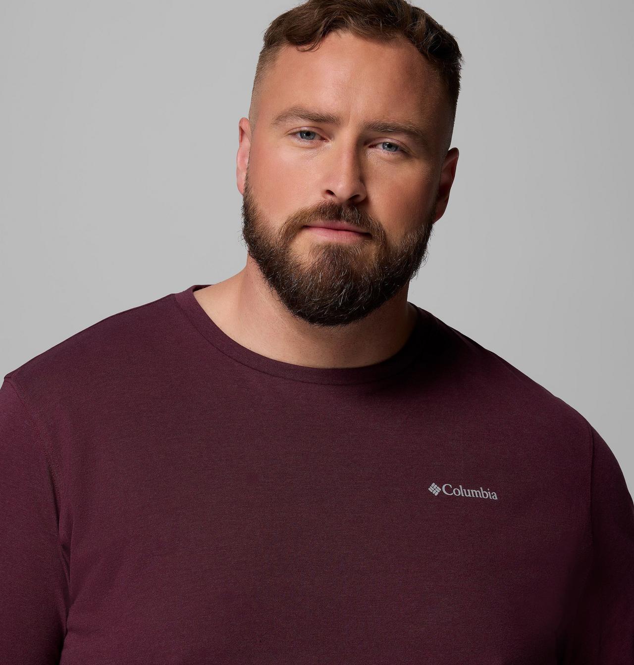 Men's Thistletown Hills™ Long Sleeve Crew Shirt - Big | 624 | 5X 5