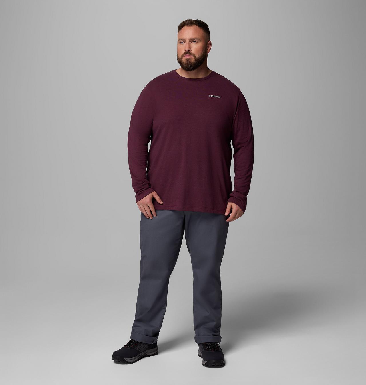 Men's Thistletown Hills™ Long Sleeve Crew Shirt - Big | 624 | 5X 2