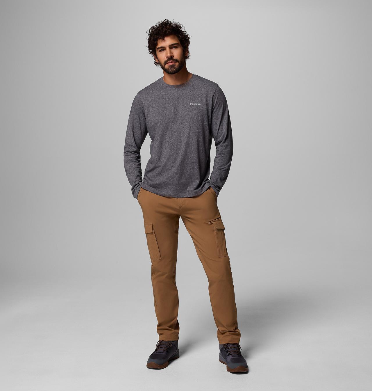 Men's Thistletown Hills™ Long Sleeve Crew Shirt - Tall | 023 | 2XT 2