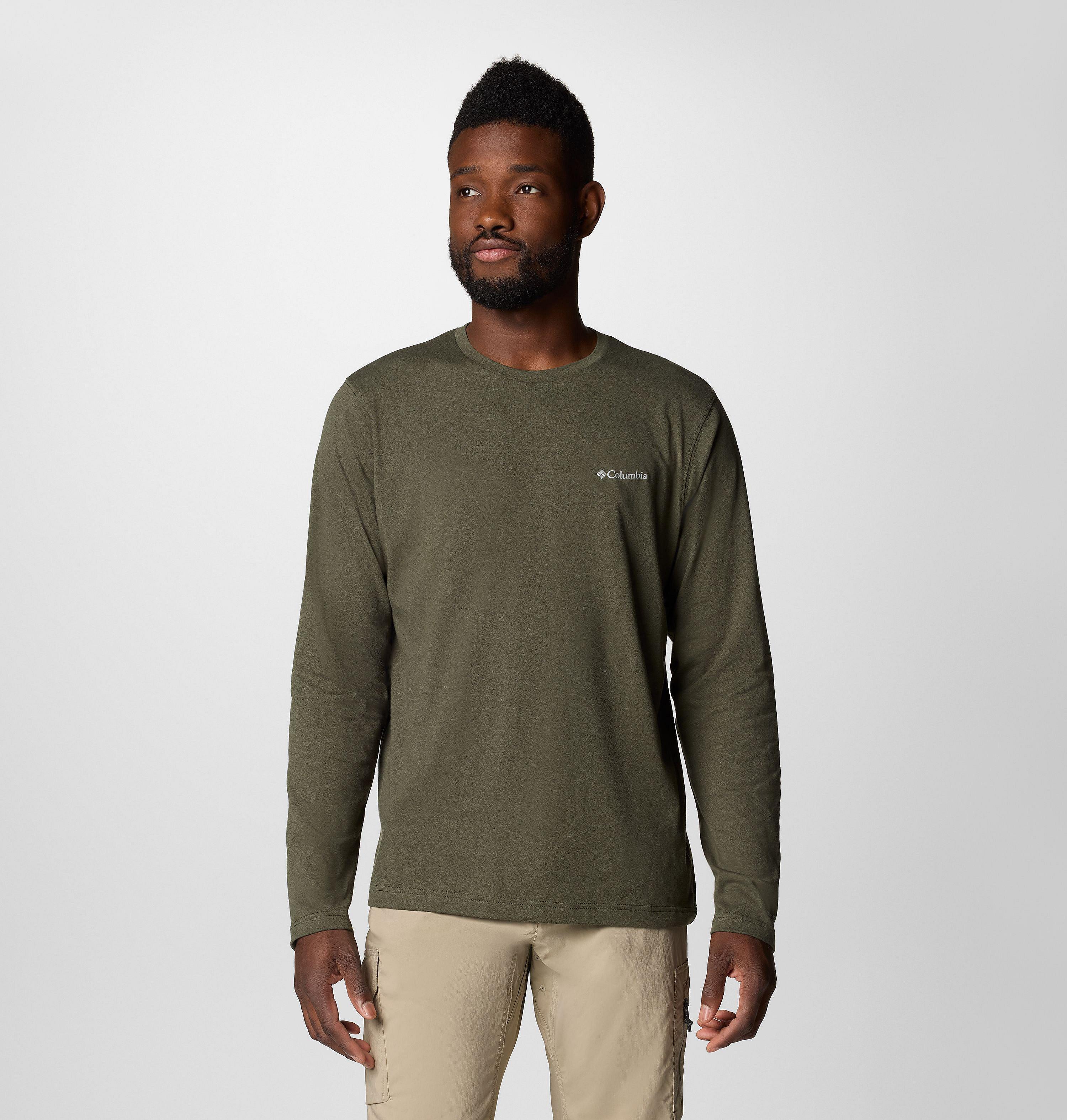 Men's Thistletown Hills Long Sleeve Crew Shirt - Tall | Columbia