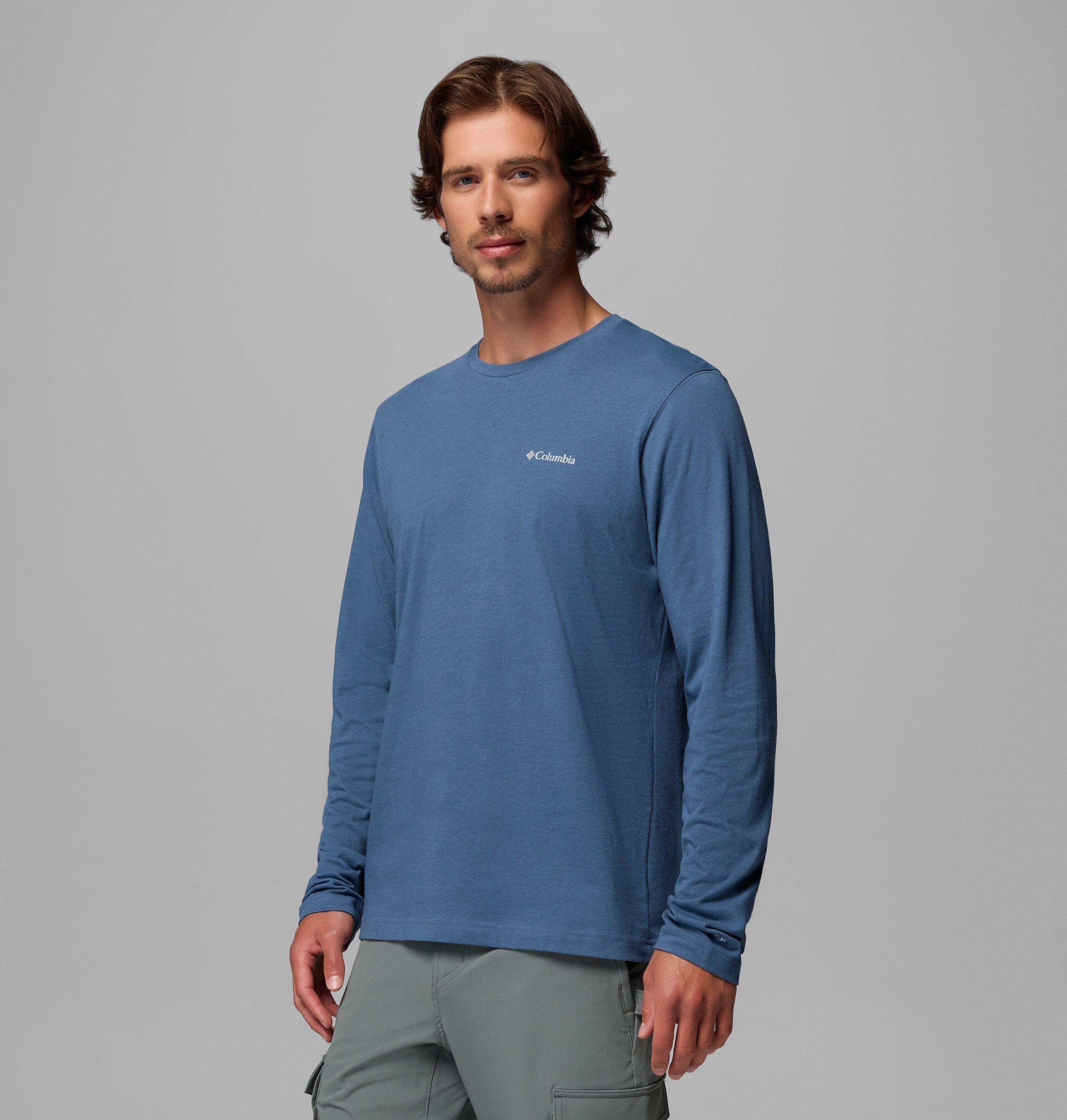 Men's Thistletown Hills Long Sleeve Crew Shirt - Tall | 478 | 4XT 4