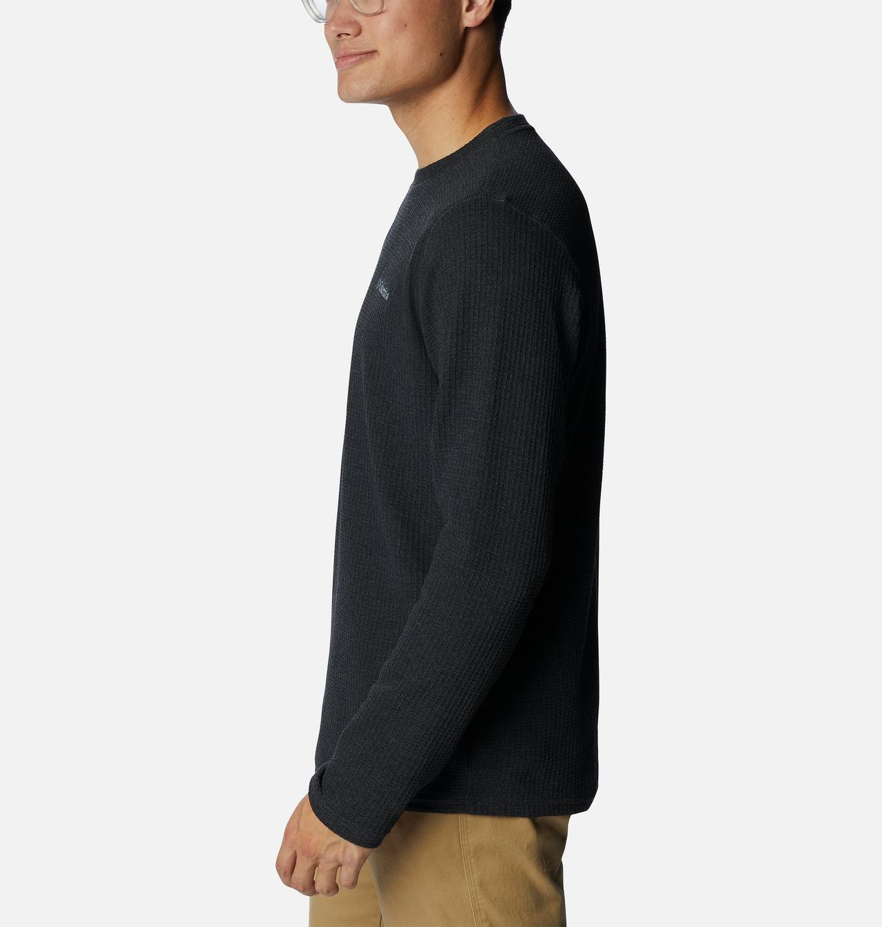 Men's Pine Peak™ II Waffle Long Sleeve Crew 3