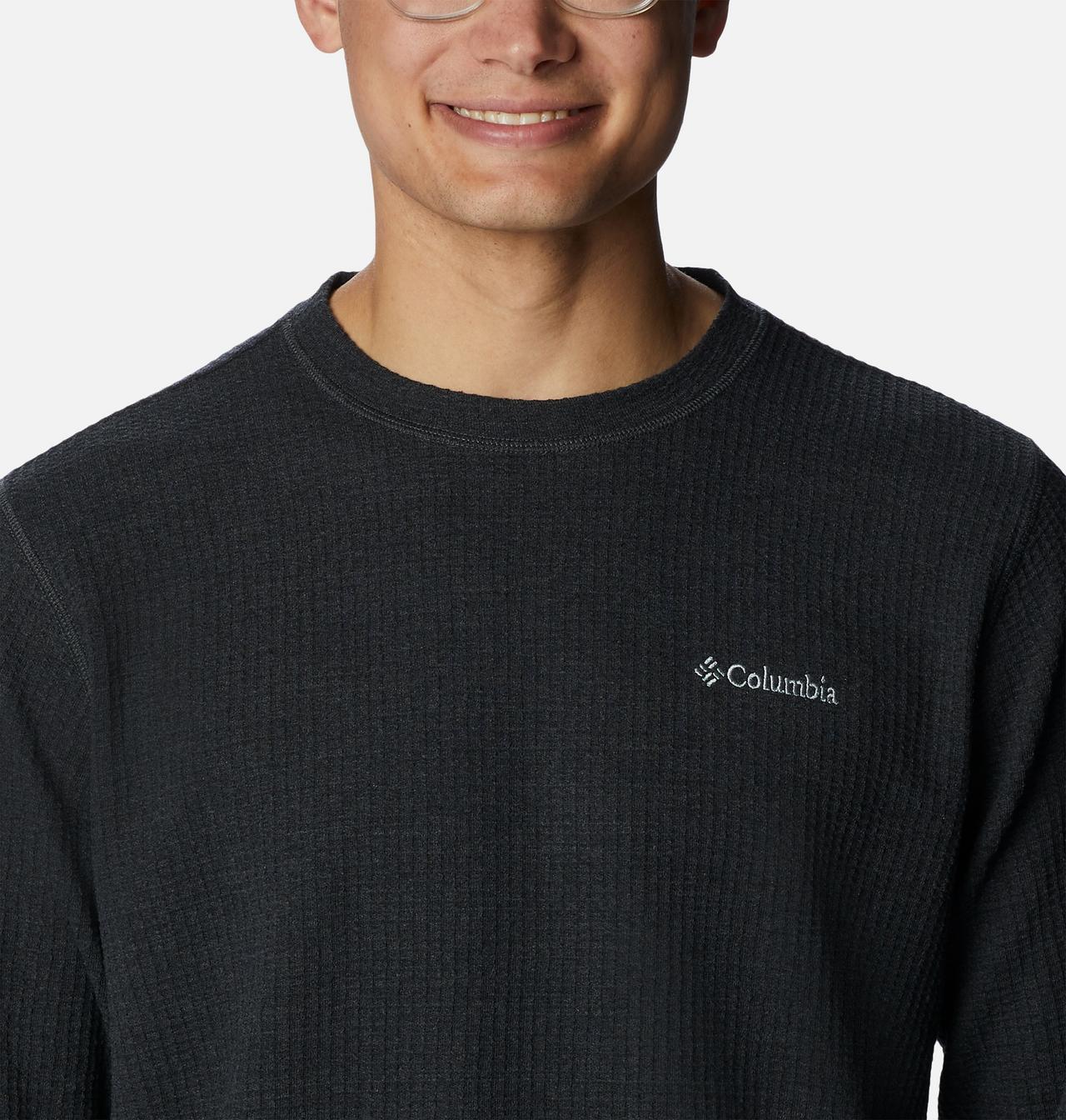 Men's Pine Peak™ II Waffle Long Sleeve Crew 4