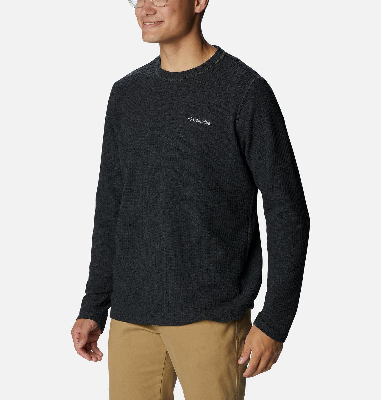 Men's Pine Peak™ II Waffle Long Sleeve Crew 5