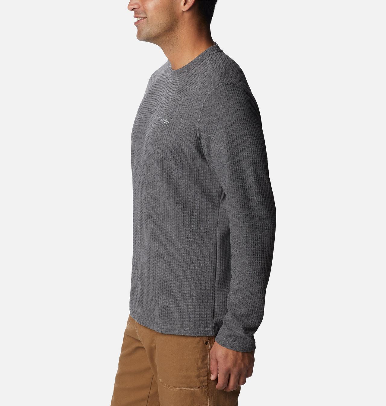 Men's Pine Peak™ II Waffle Long Sleeve Crew 3