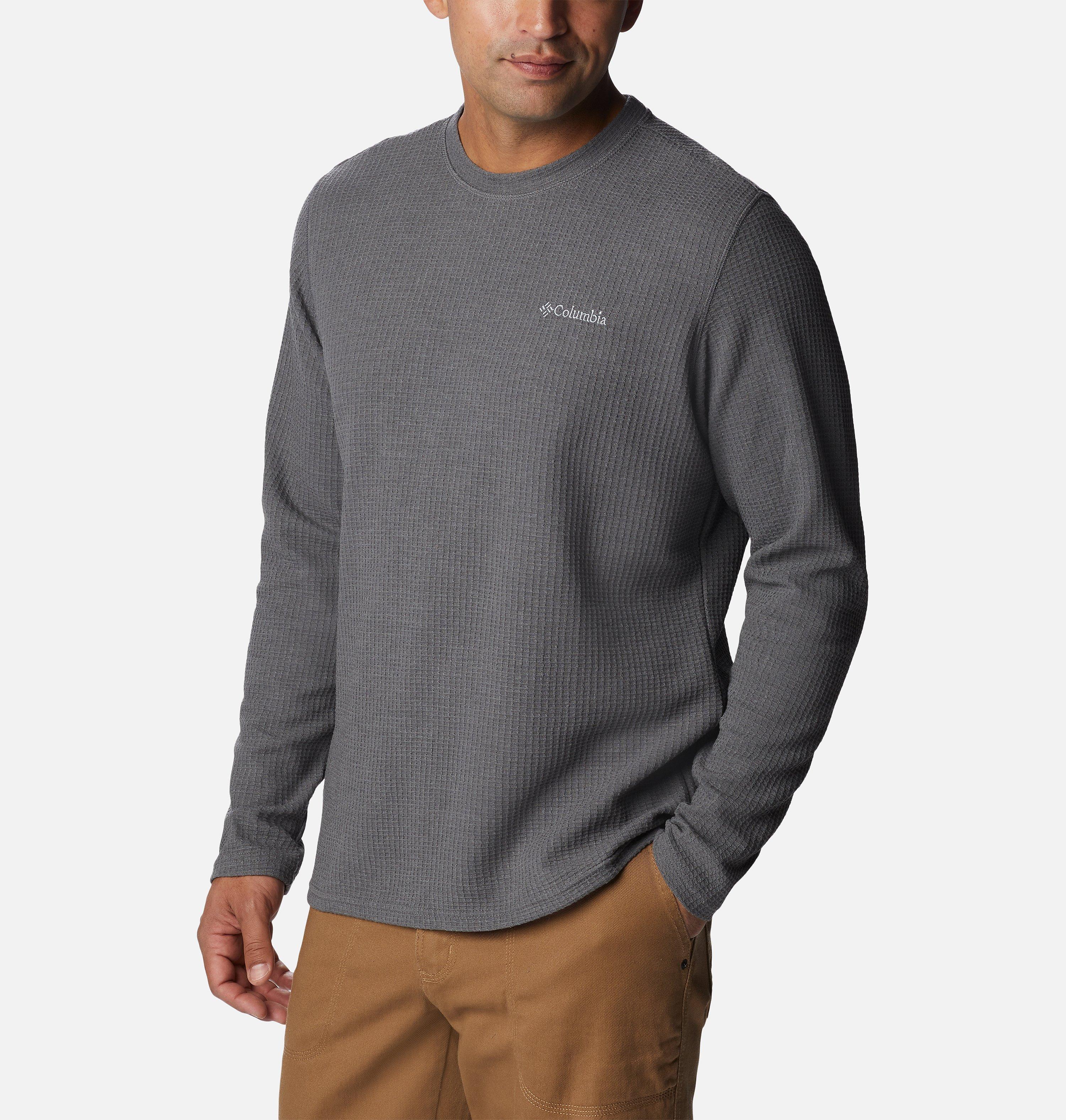 Men's Pine Peak™ II Waffle Long Sleeve Crew 5