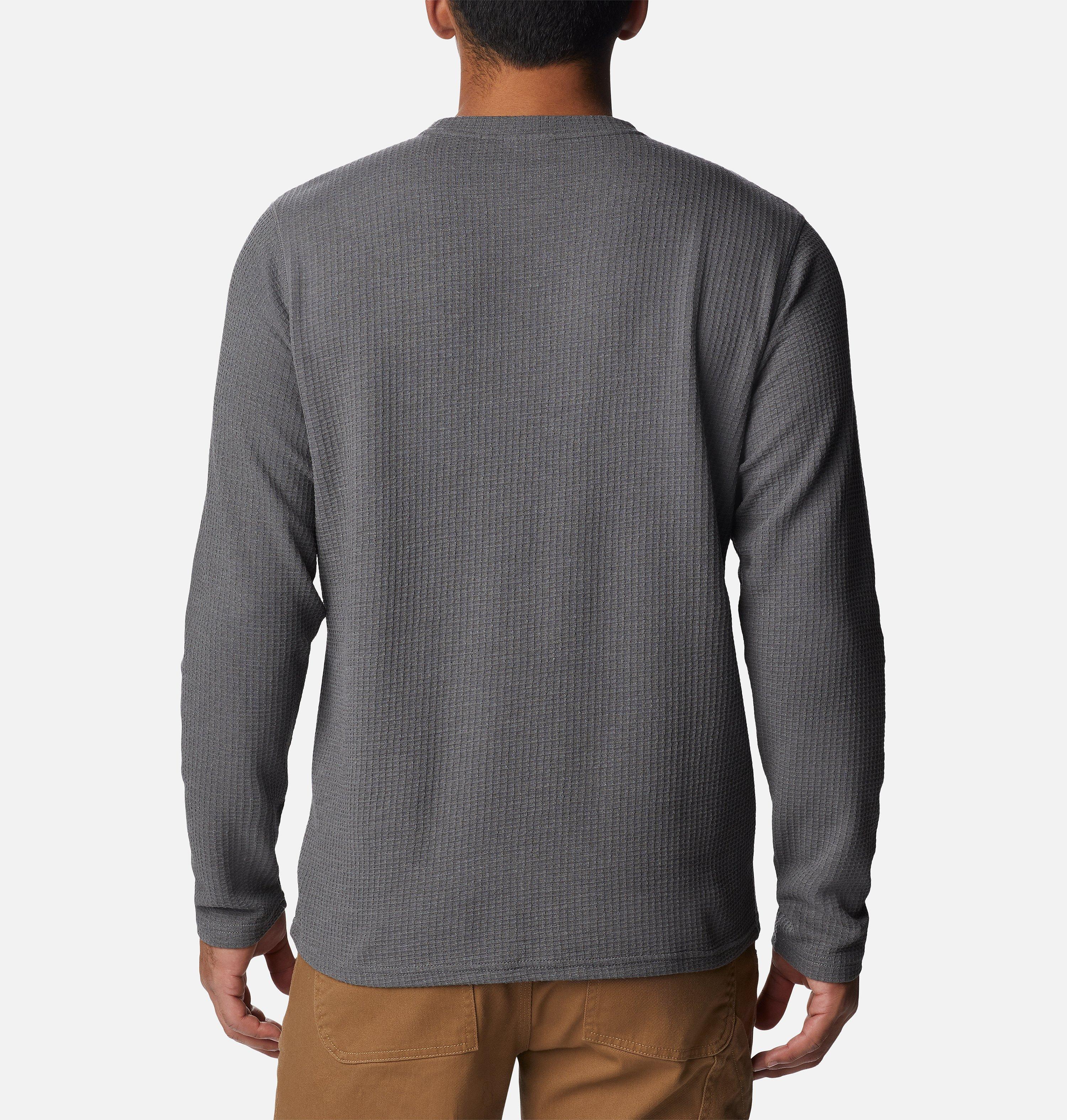 Men's Pine Peak™ II Waffle Long Sleeve Crew 2