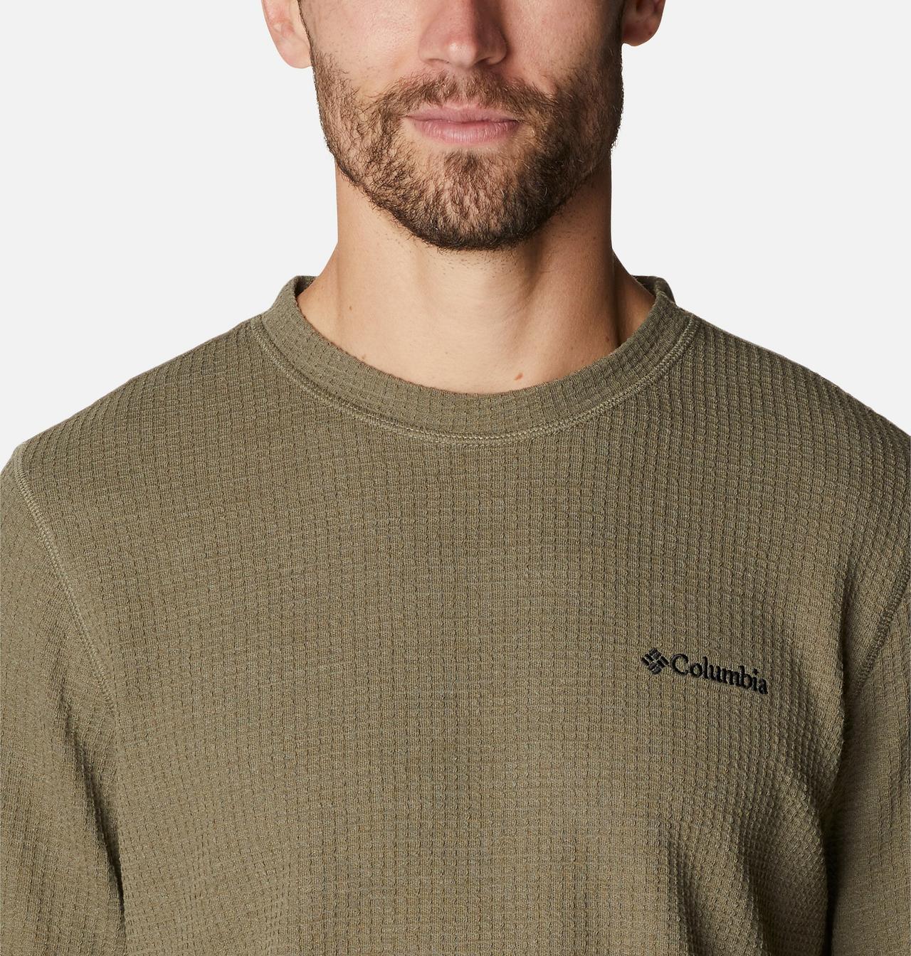 Men's Pine Peak™ II Waffle Long Sleeve Crew 4