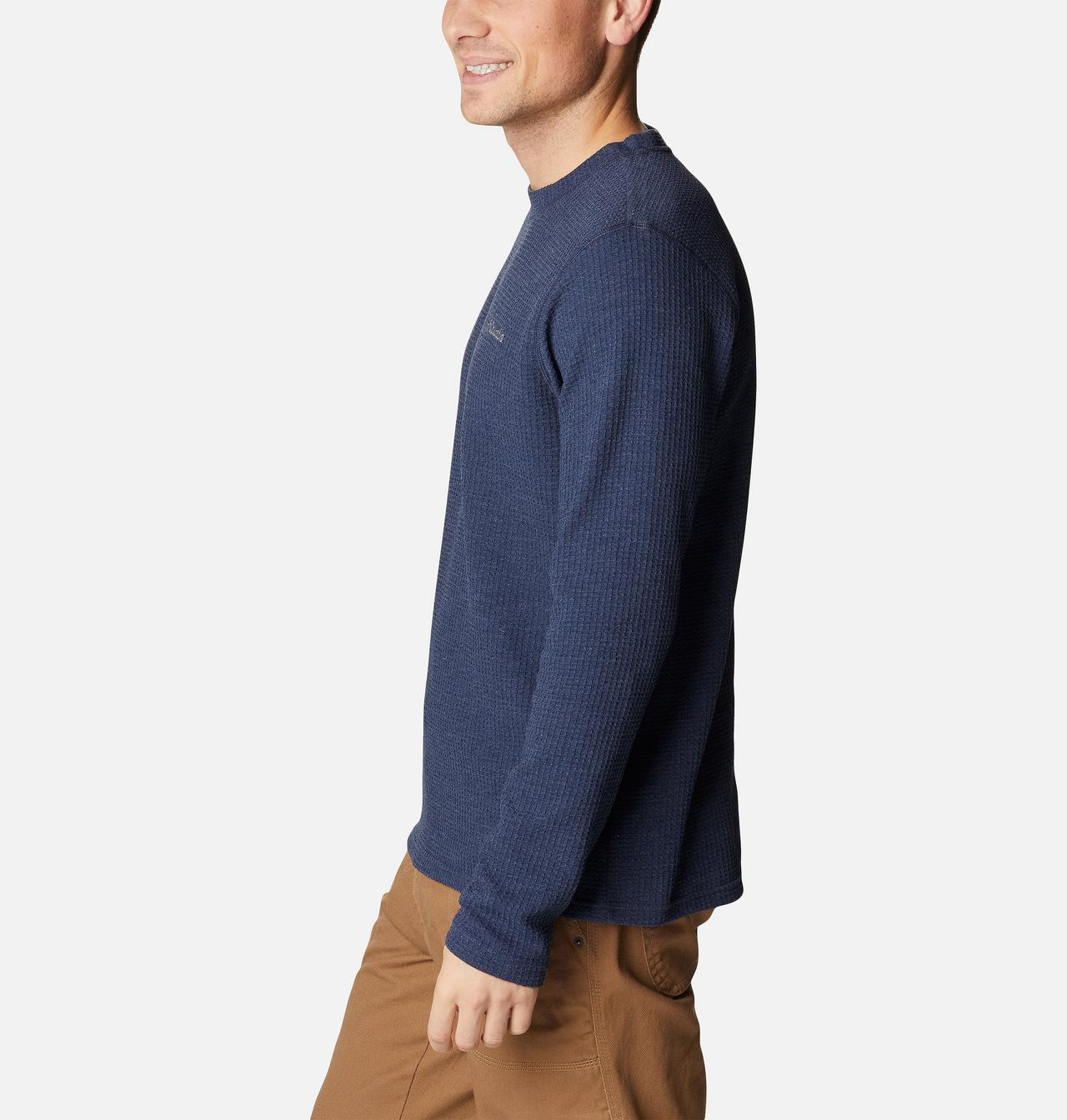 Men's Pine Peak™ II Waffle Long Sleeve Crew 3