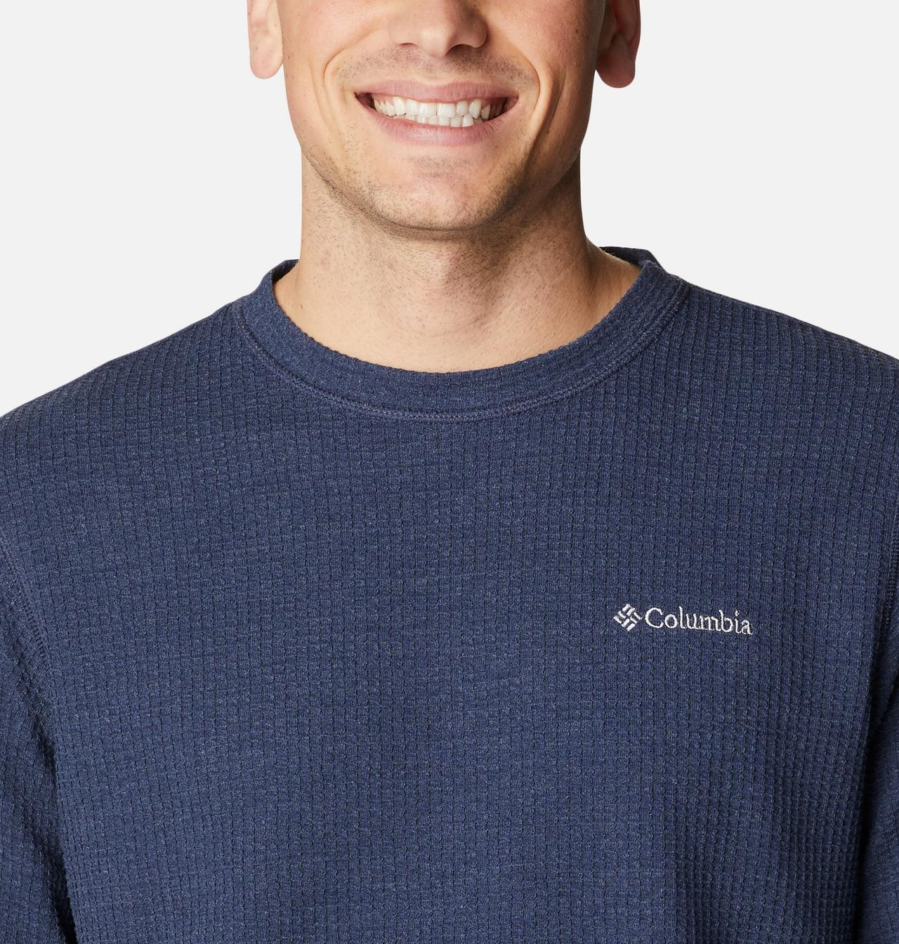 Men's Pine Peak™ II Waffle Long Sleeve Crew 4