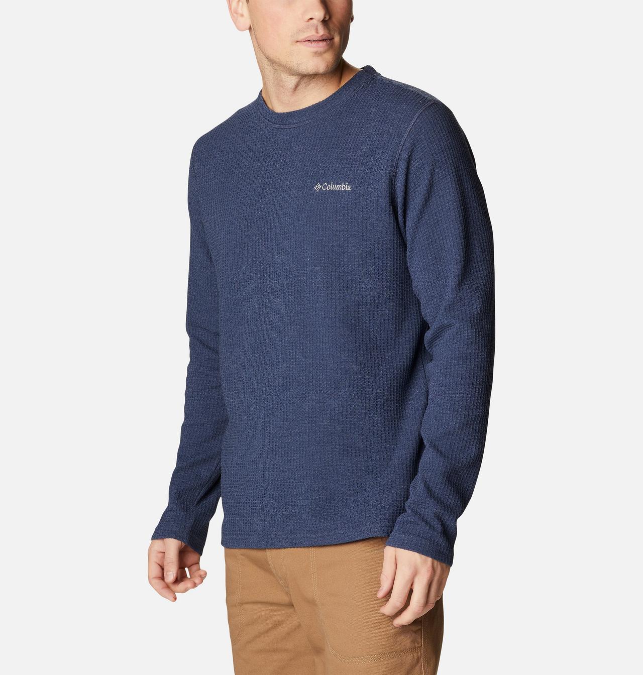 Men's Pine Peak™ II Waffle Long Sleeve Crew 5