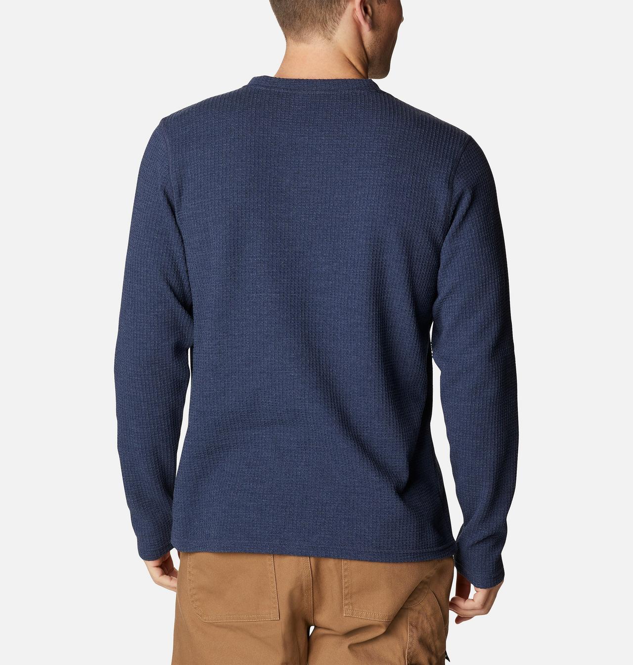 Men's Pine Peak™ II Waffle Long Sleeve Crew 2