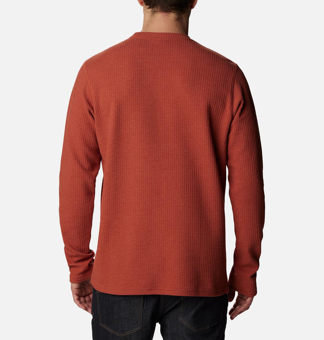 Men's Pine Peak™ II Waffle Long Sleeve Crew 2