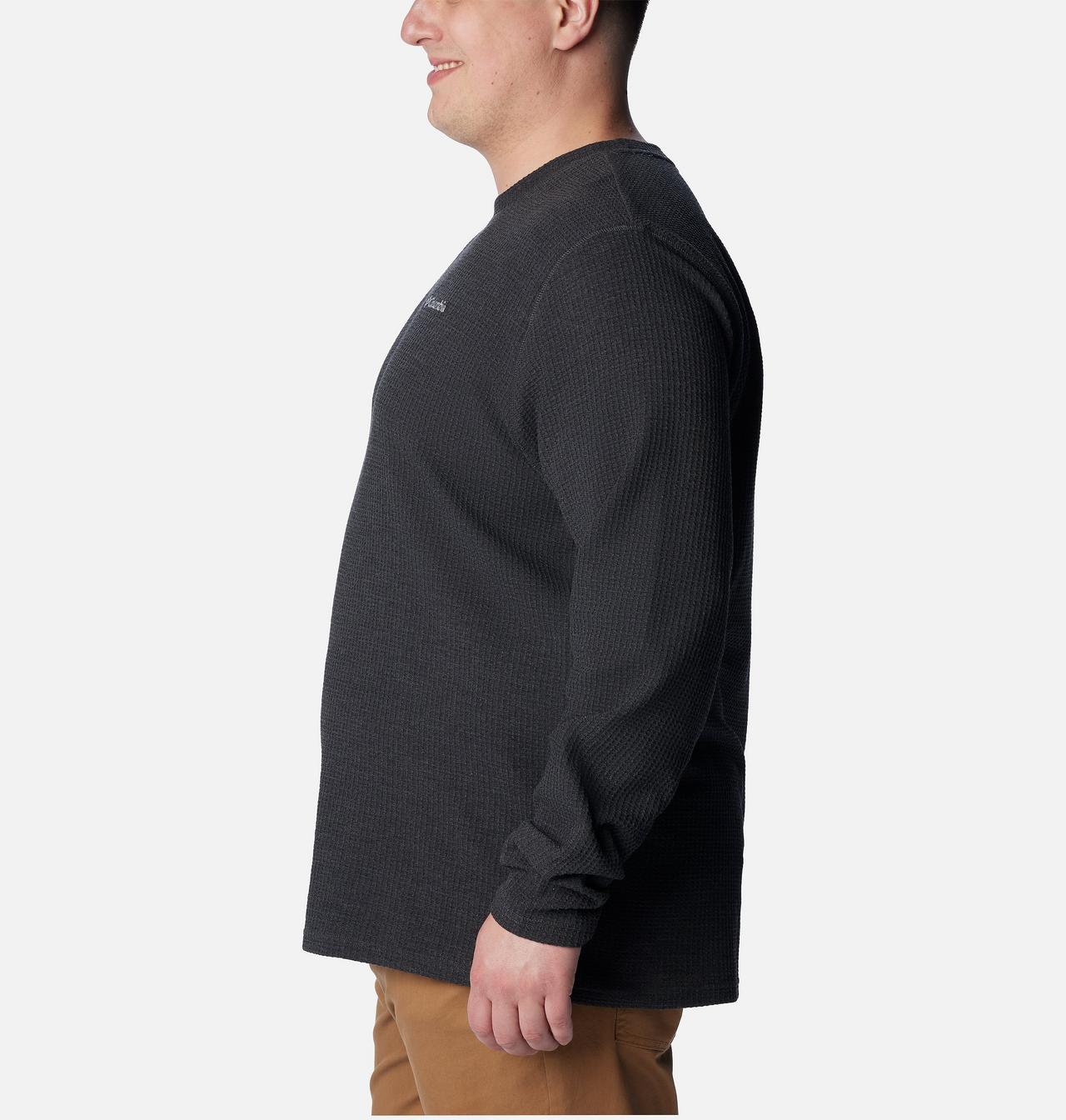 Men's Pine Peak™ II Waffle Long Sleeve Crew - Big 3
