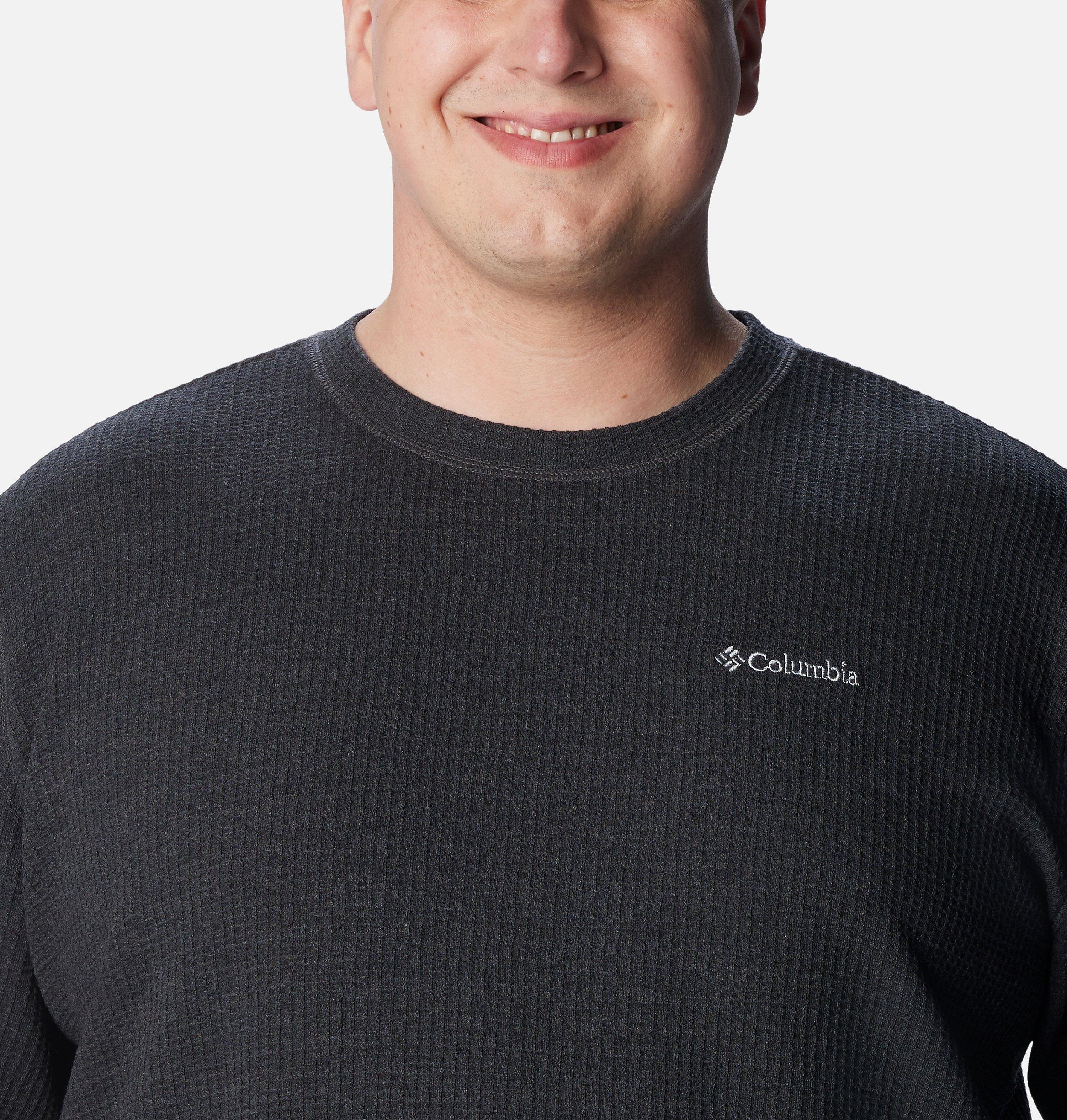 Men's Pine Peak™ II Waffle Long Sleeve Crew - Big 4