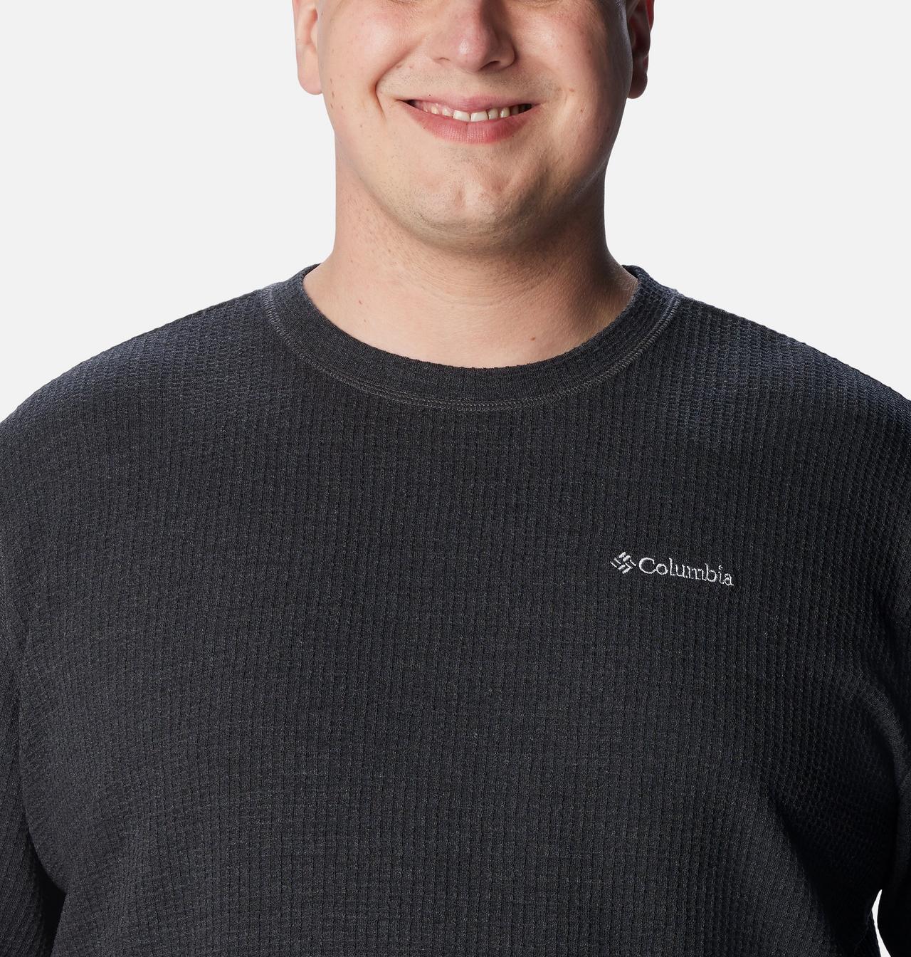 Men's Pine Peak™ II Waffle Long Sleeve Crew - Big 4