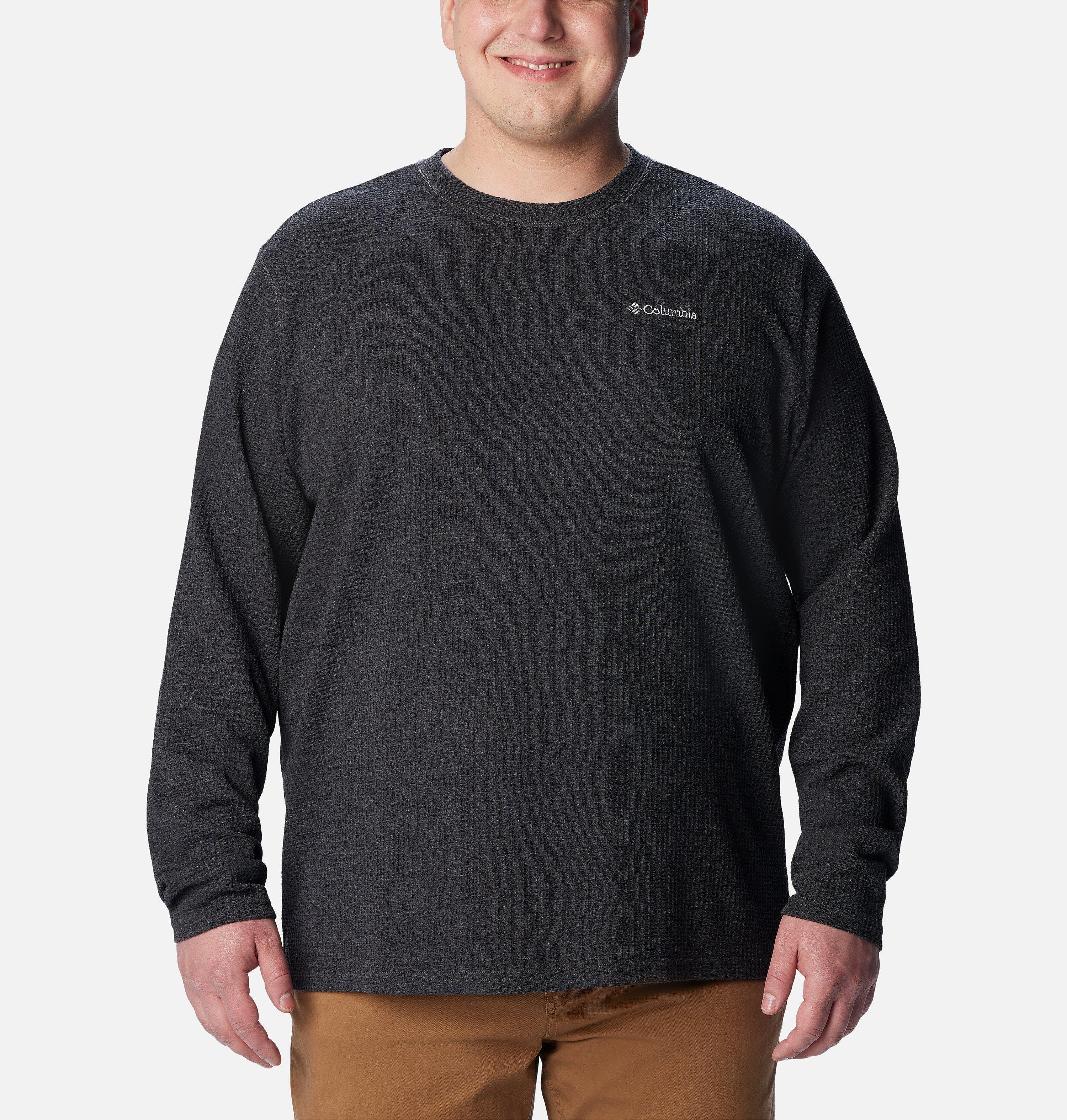 Men's Pine Peak™ II Waffle Long Sleeve Crew - Big 1