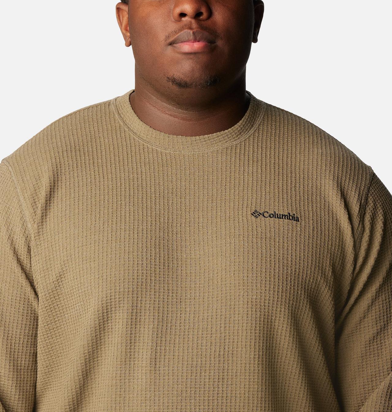 Men's Pine Peak™ II Waffle Long Sleeve Crew - Big 4