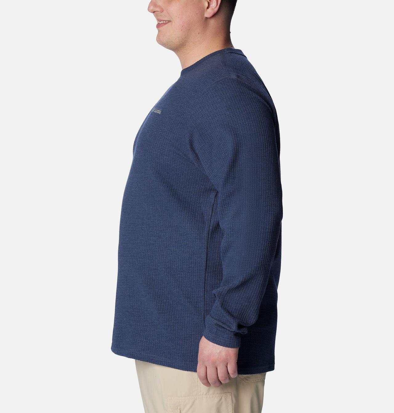 Men's Pine Peak™ II Waffle Long Sleeve Crew - Big 3