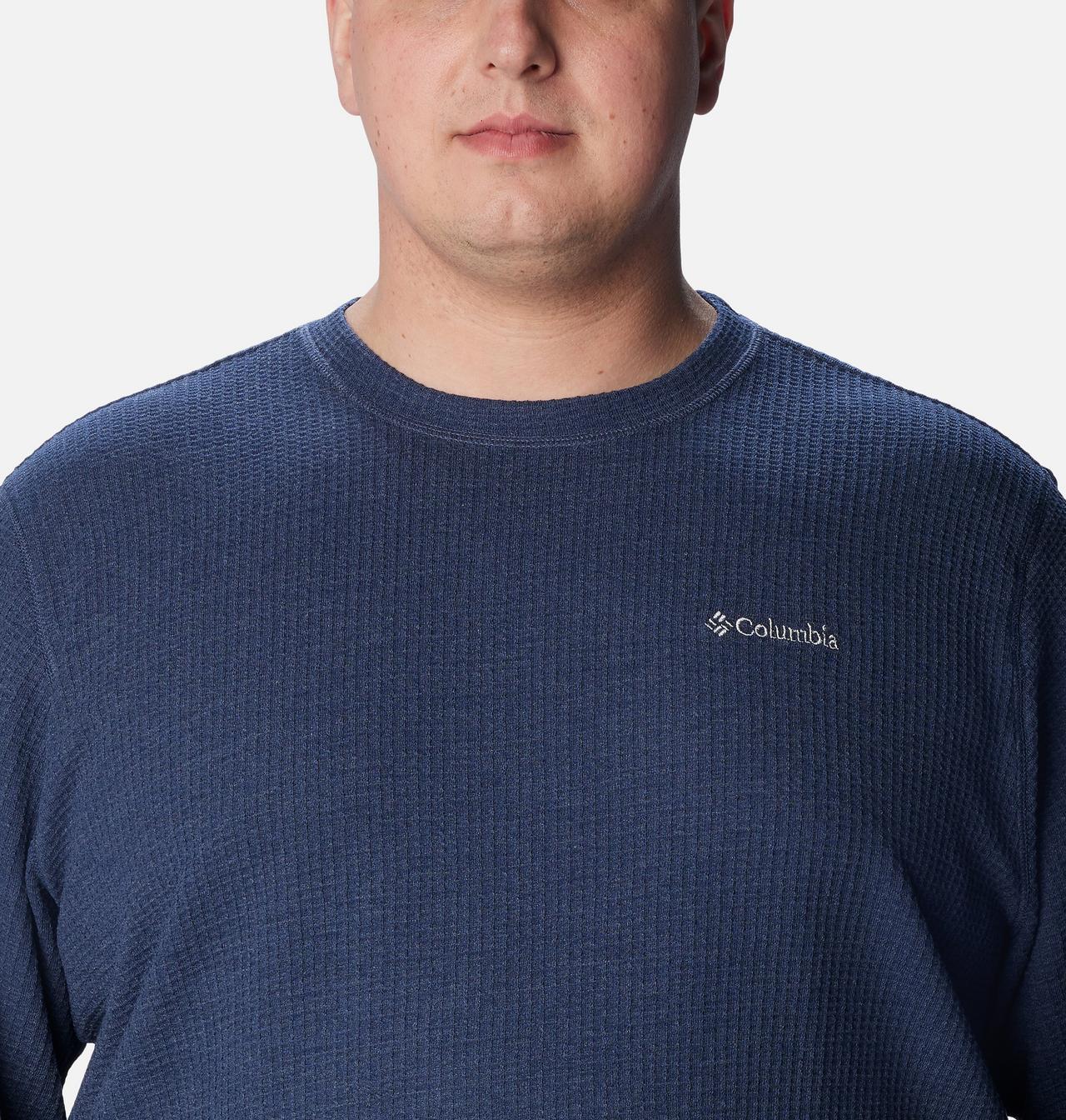 Men's Pine Peak™ II Waffle Long Sleeve Crew - Big 4