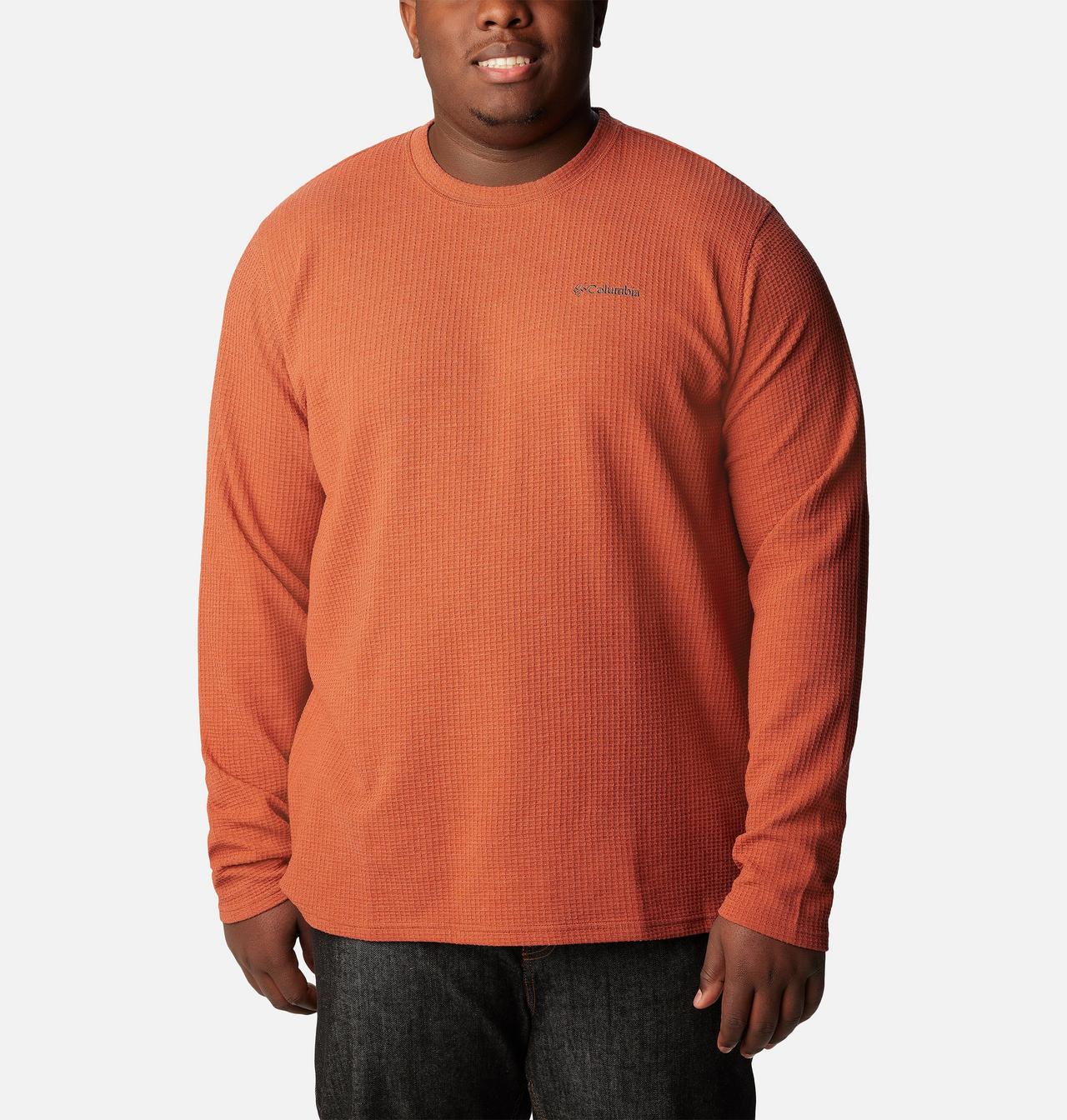 Men's Pine Peak™ II Waffle Long Sleeve Crew - Big 1