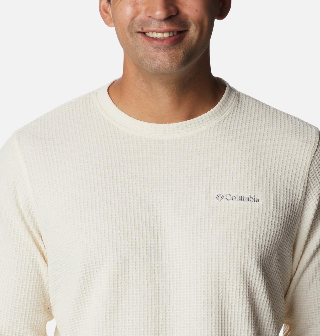 Men's Pine Peak™ II Waffle Long Sleeve Crew - Tall 4