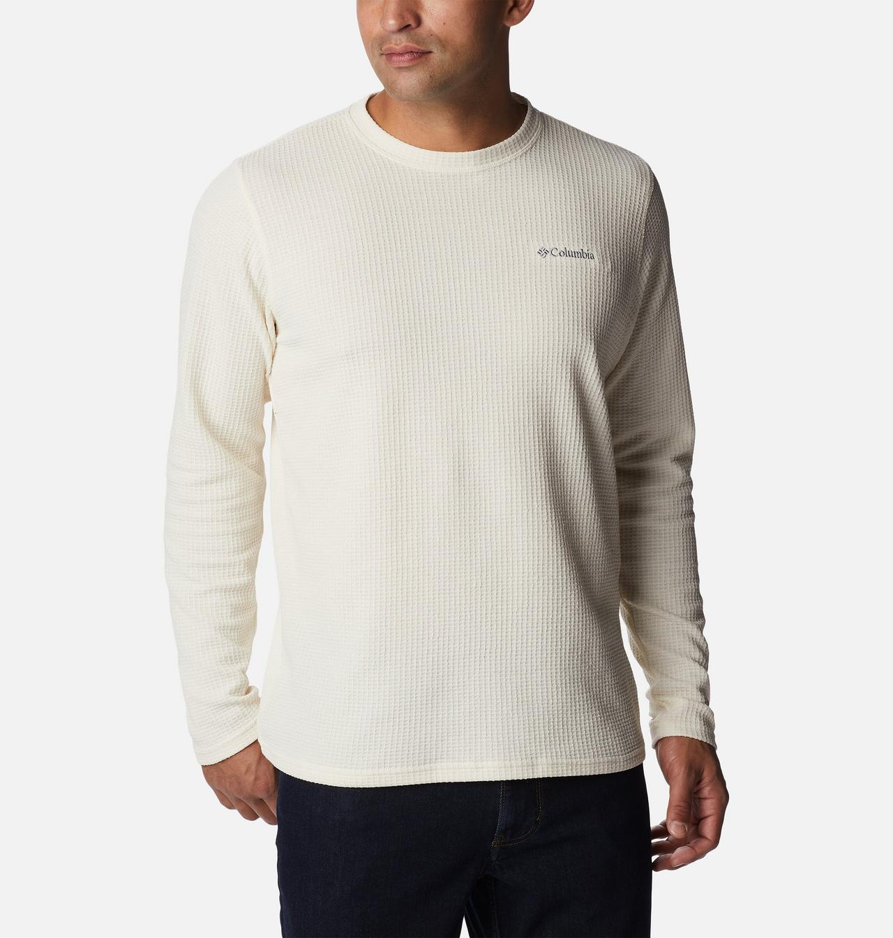 Men's Pine Peak™ II Waffle Long Sleeve Crew - Tall 5