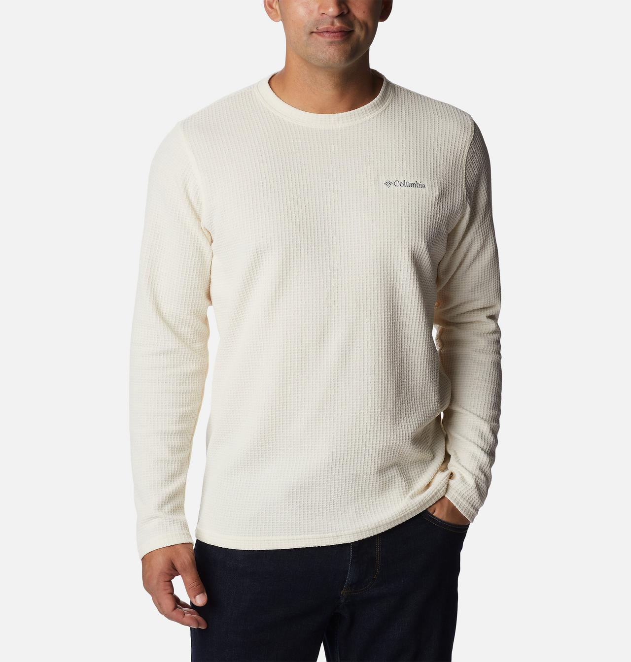 Men's Pine Peak™ II Waffle Long Sleeve Crew - Tall 1
