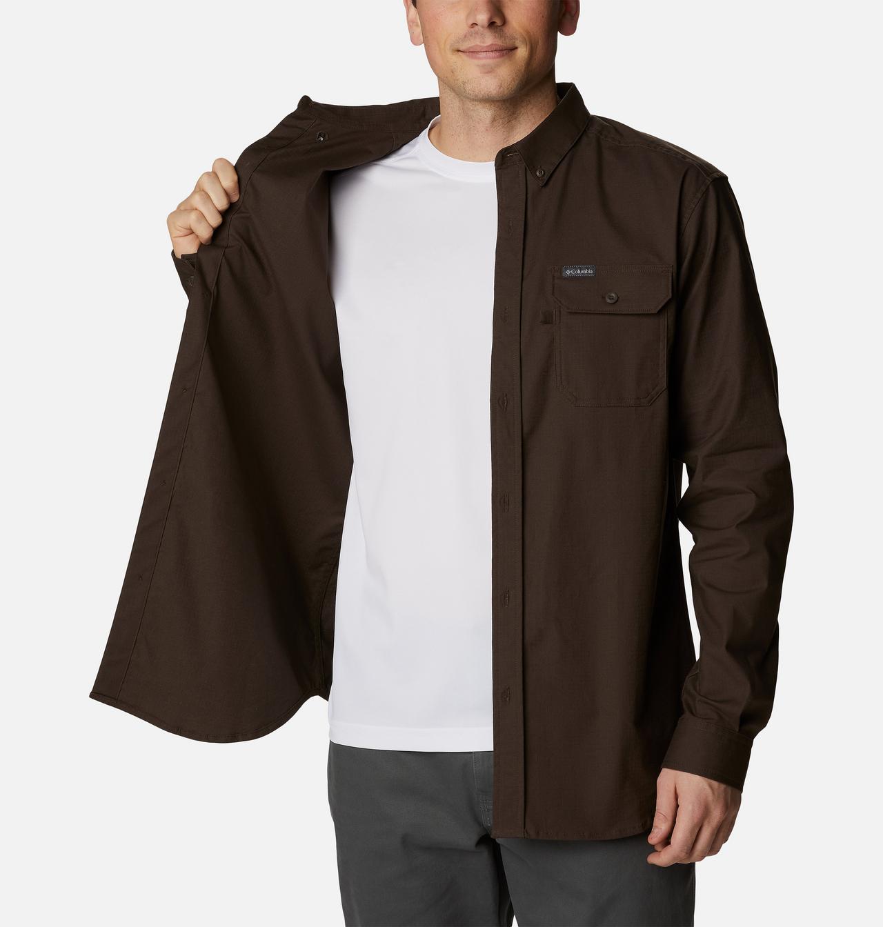 Men's Rapid Rivers™ Ripstop Woven Long Sleeve Shirt 5
