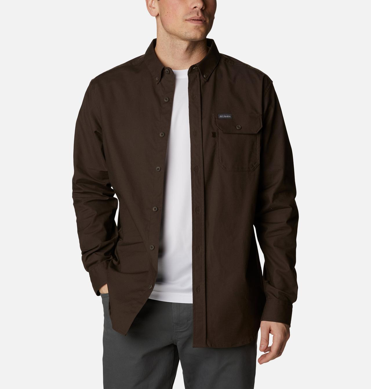 Men's Rapid Rivers™ Ripstop Woven Long Sleeve Shirt 6