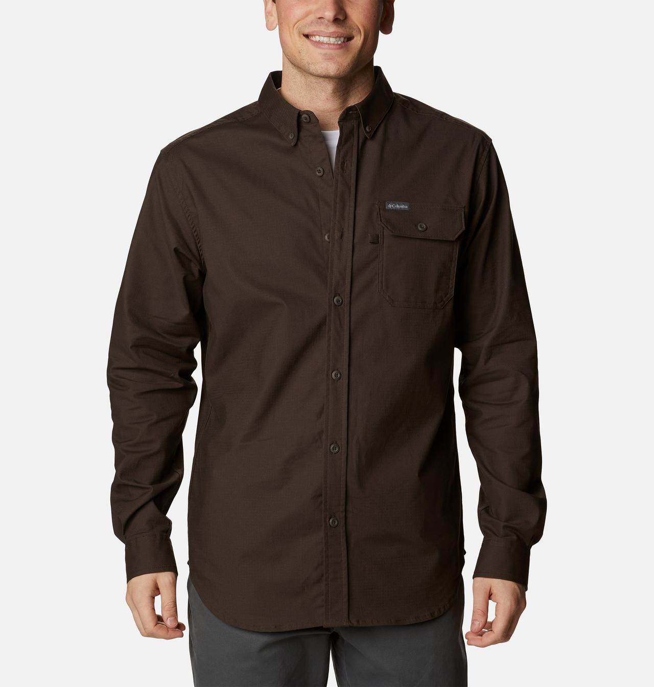 Men's Rapid Rivers™ Ripstop Woven Long Sleeve Shirt 1