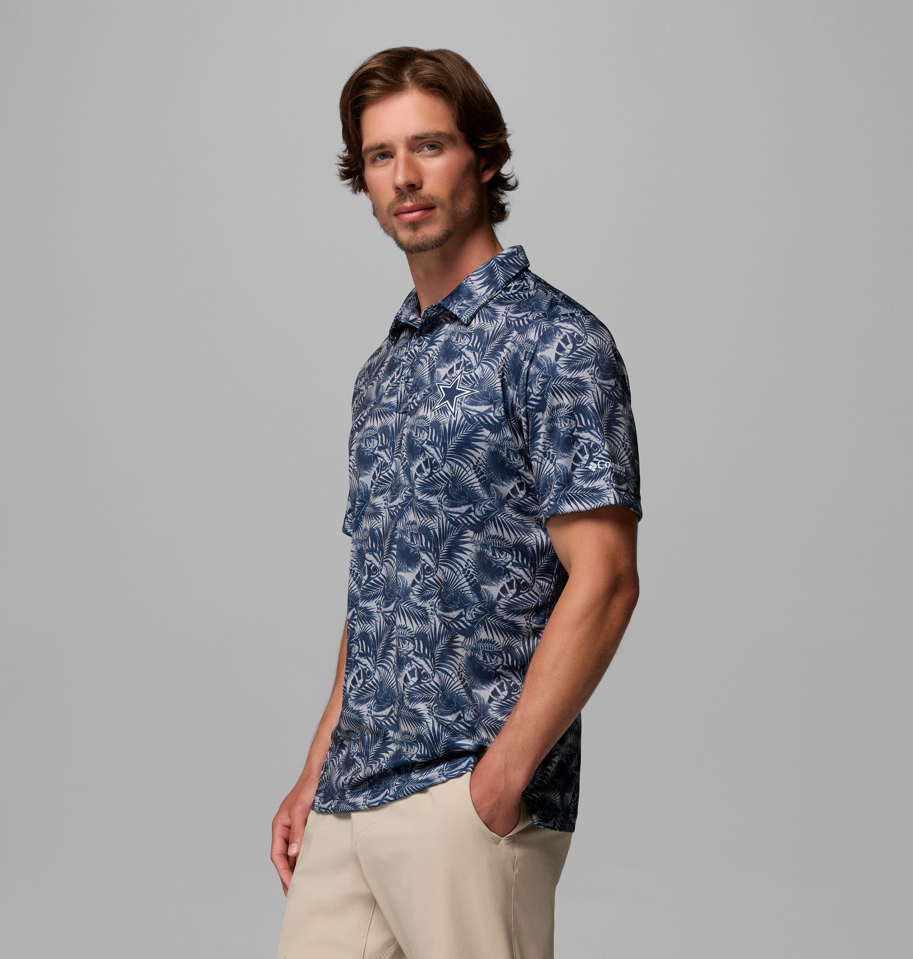 Men's PFG Super Terminal Tackle Polo - Dallas Cowboys 4