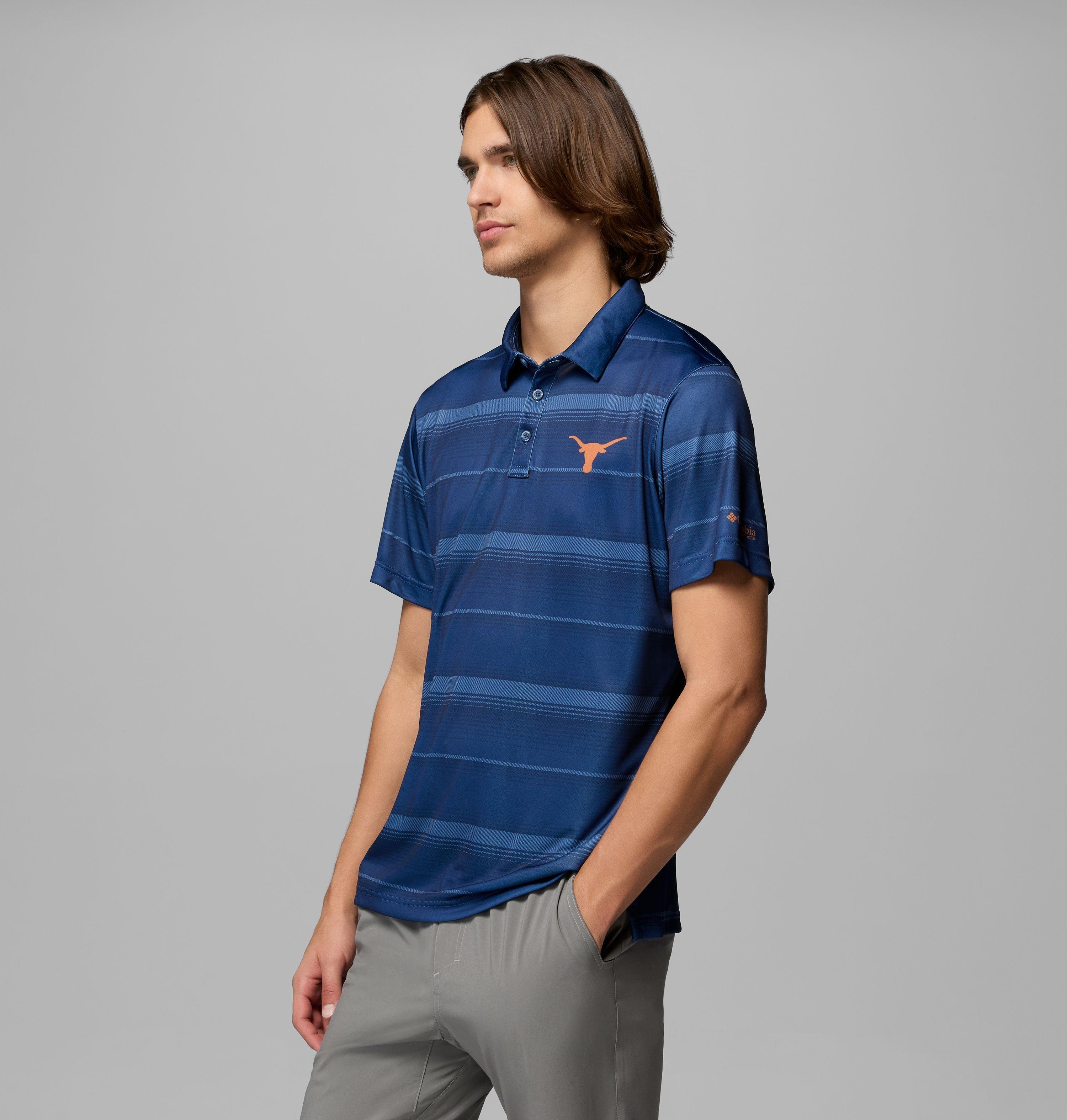 Men's Collegiate PFG Super Terminal Tackle Polo - Texas 4