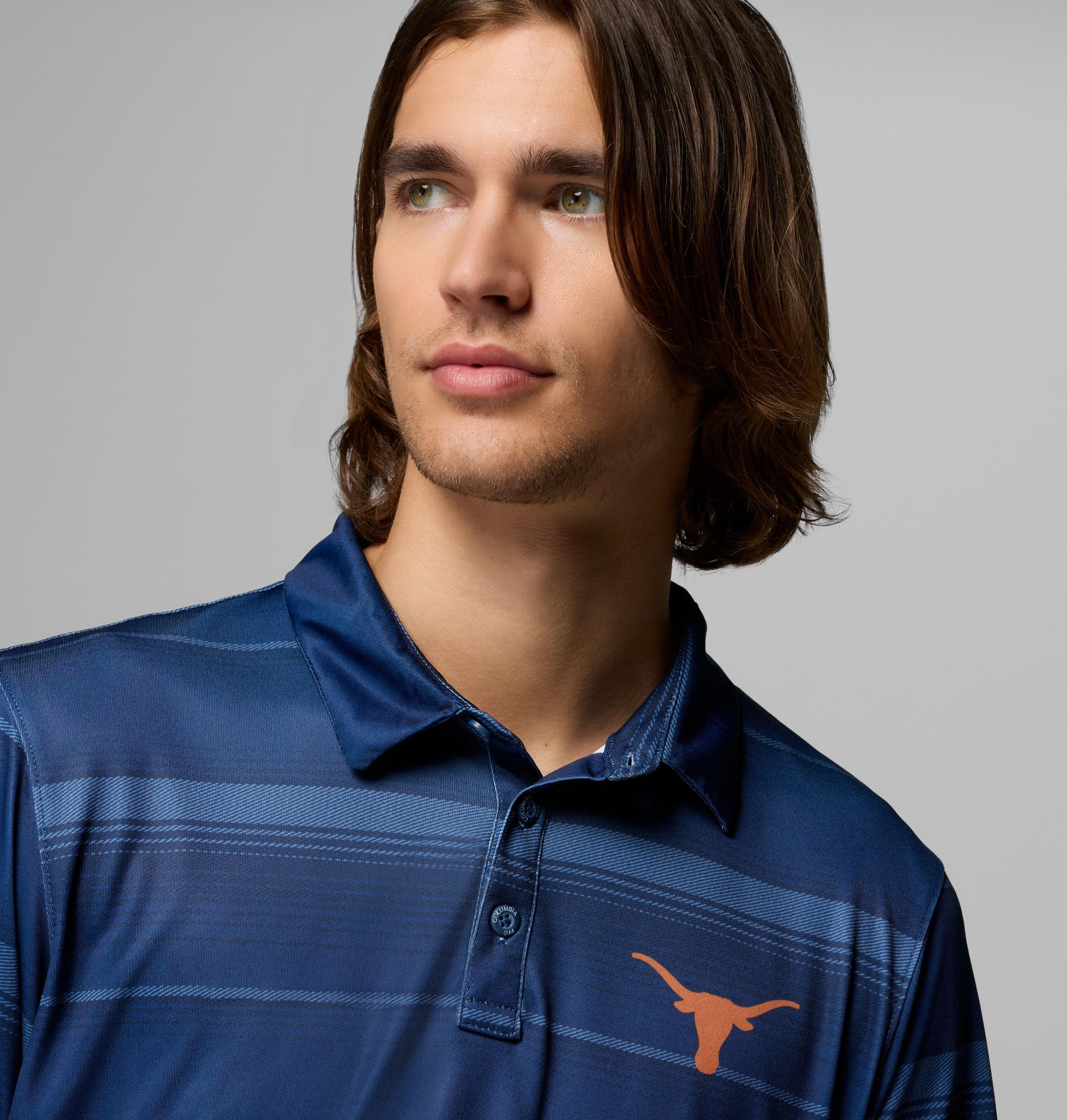 Men's Collegiate PFG Super Terminal Tackle Polo - Texas 5