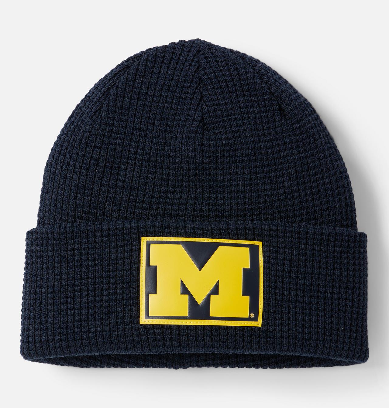 Collegiate Gridiron™ Beanie - Michigan 1