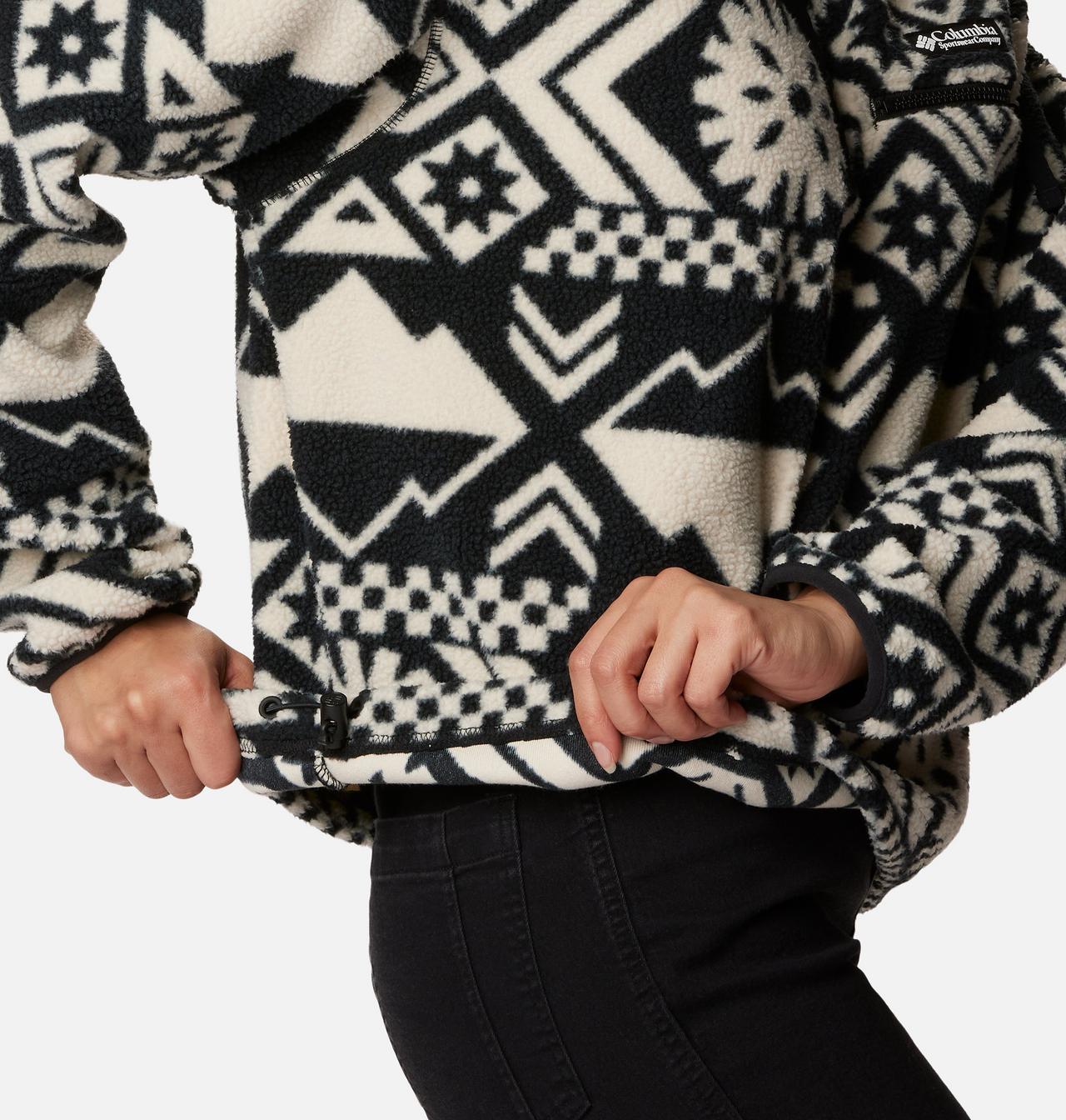 Women's Helvetia™ Cropped Half Snap Fleece Pullover 5