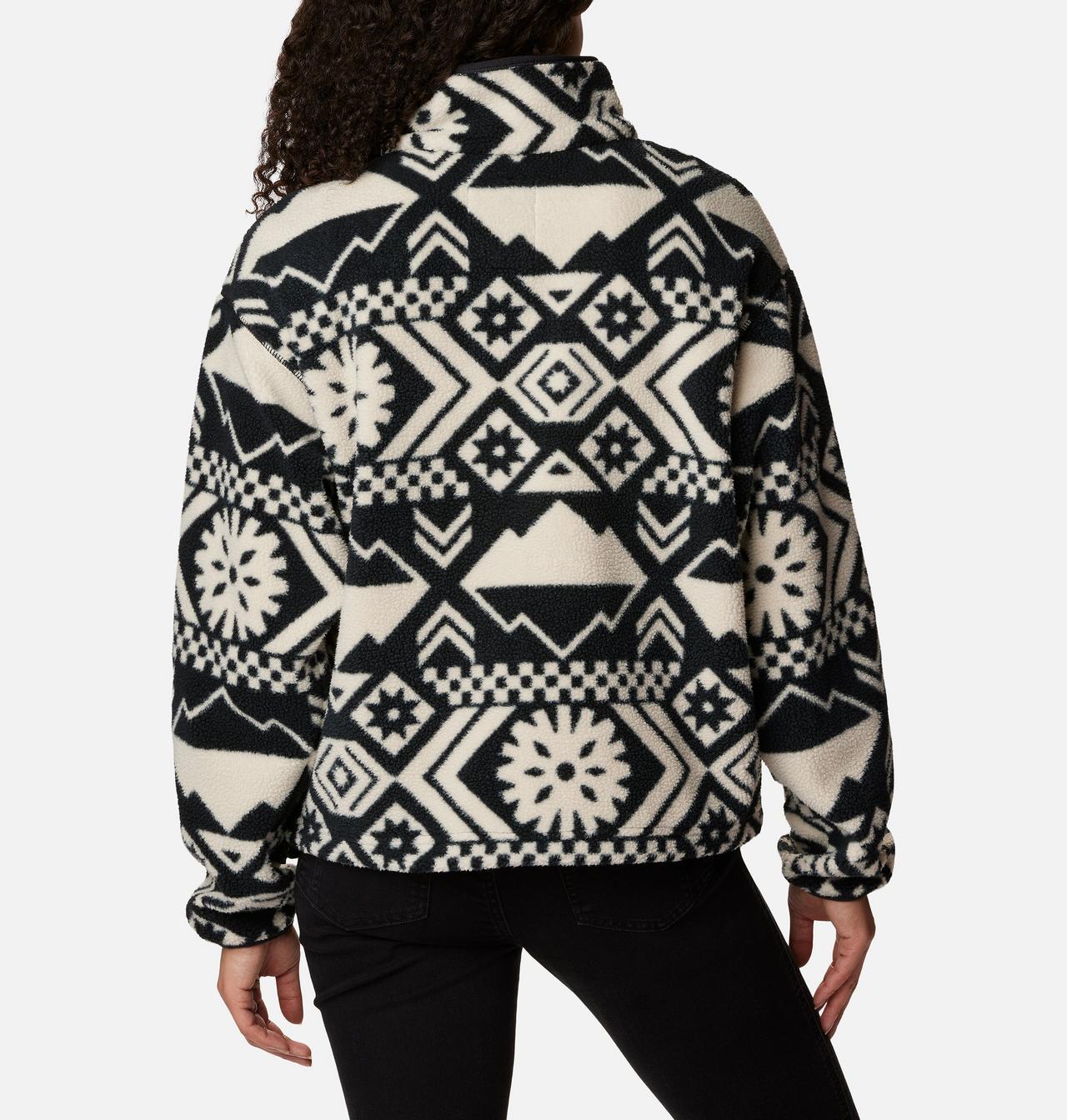 Women's Helvetia™ Cropped Half Snap Fleece Pullover 2