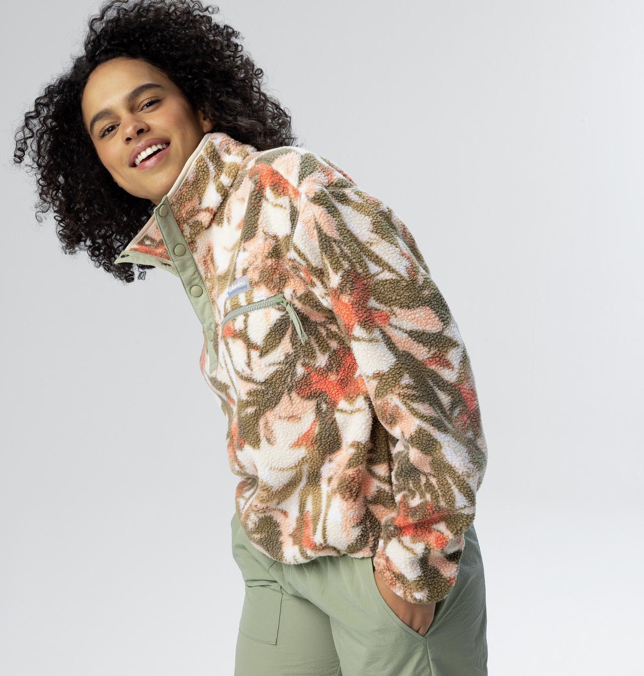 Women's Helvetia™ Cropped Half Snap Fleece Pullover 7