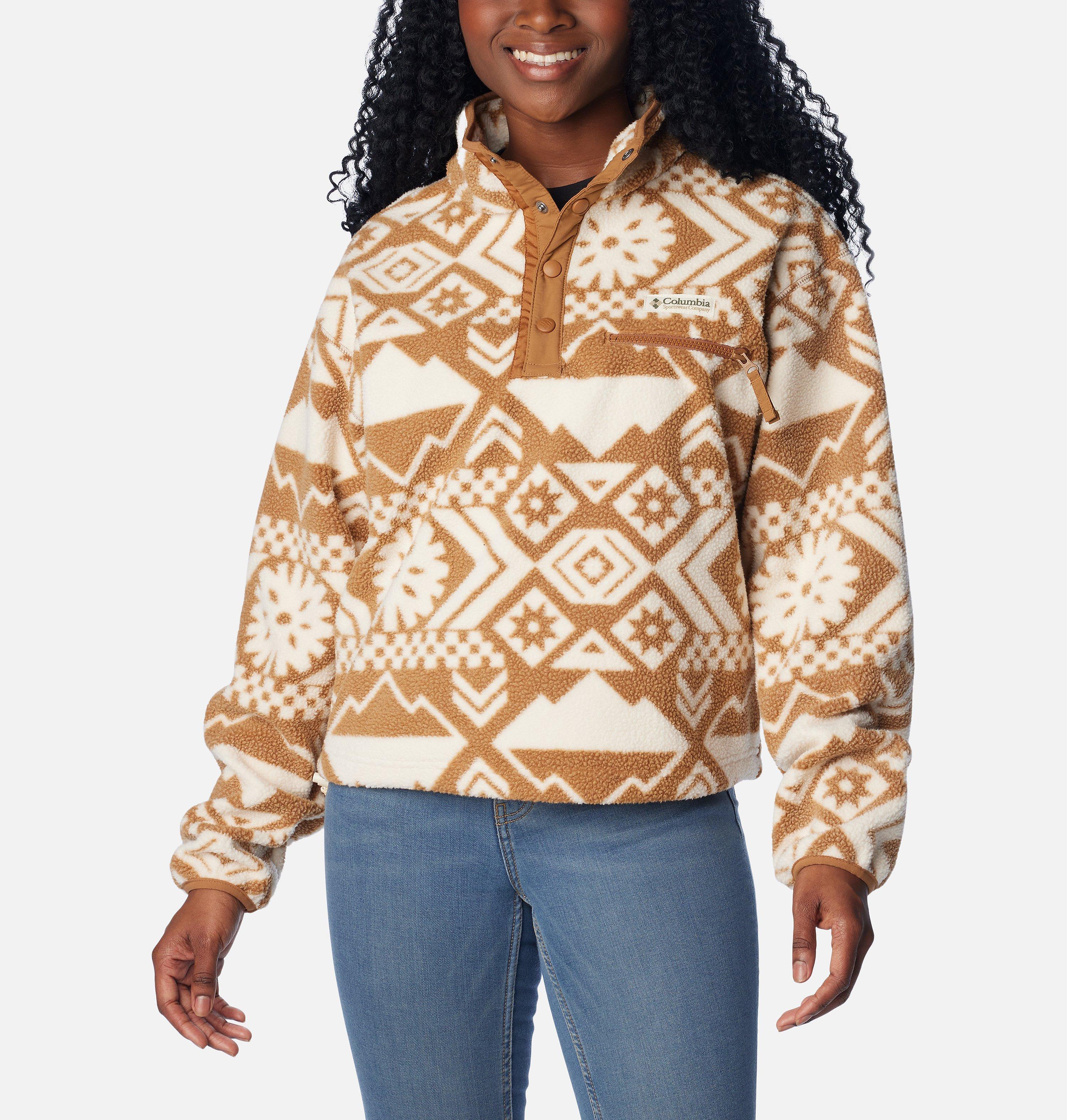 Women's Helvetia Cropped Half Snap Fleece Pullover | Columbia