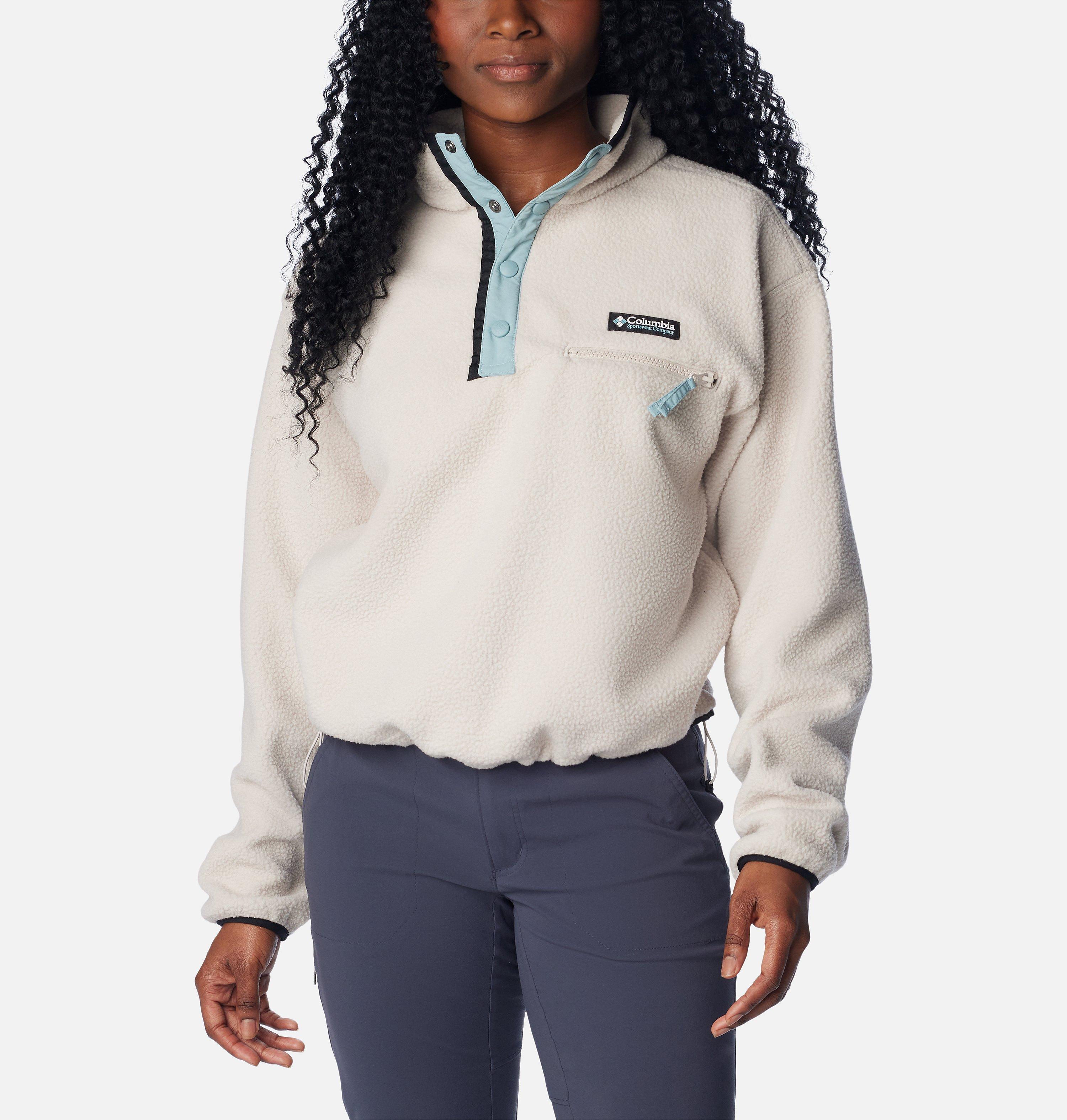 Women's Helvetia Cropped Half Snap Fleece Pullover | Columbia