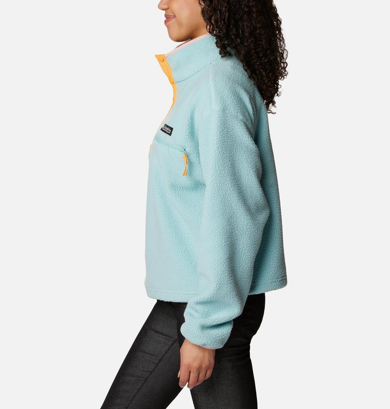Women's Helvetia™ Cropped Half Snap Fleece Pullover 3