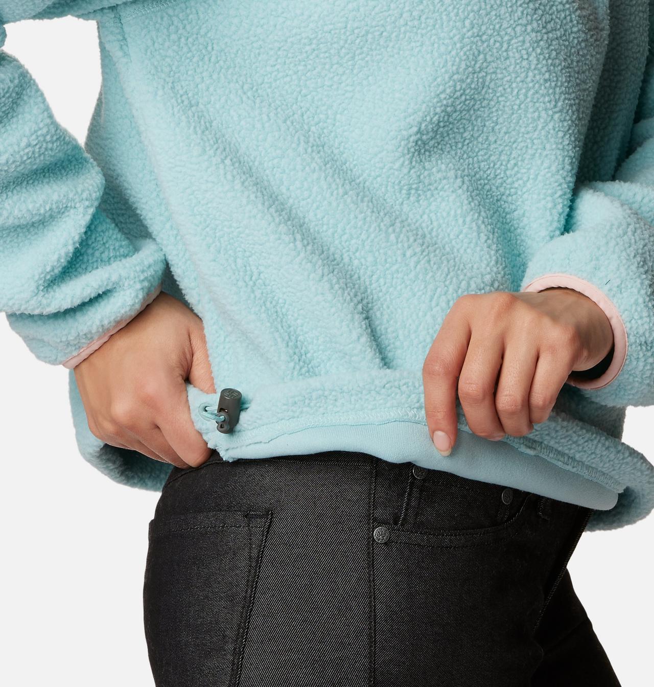 Women's Helvetia™ Cropped Half Snap Fleece Pullover 5