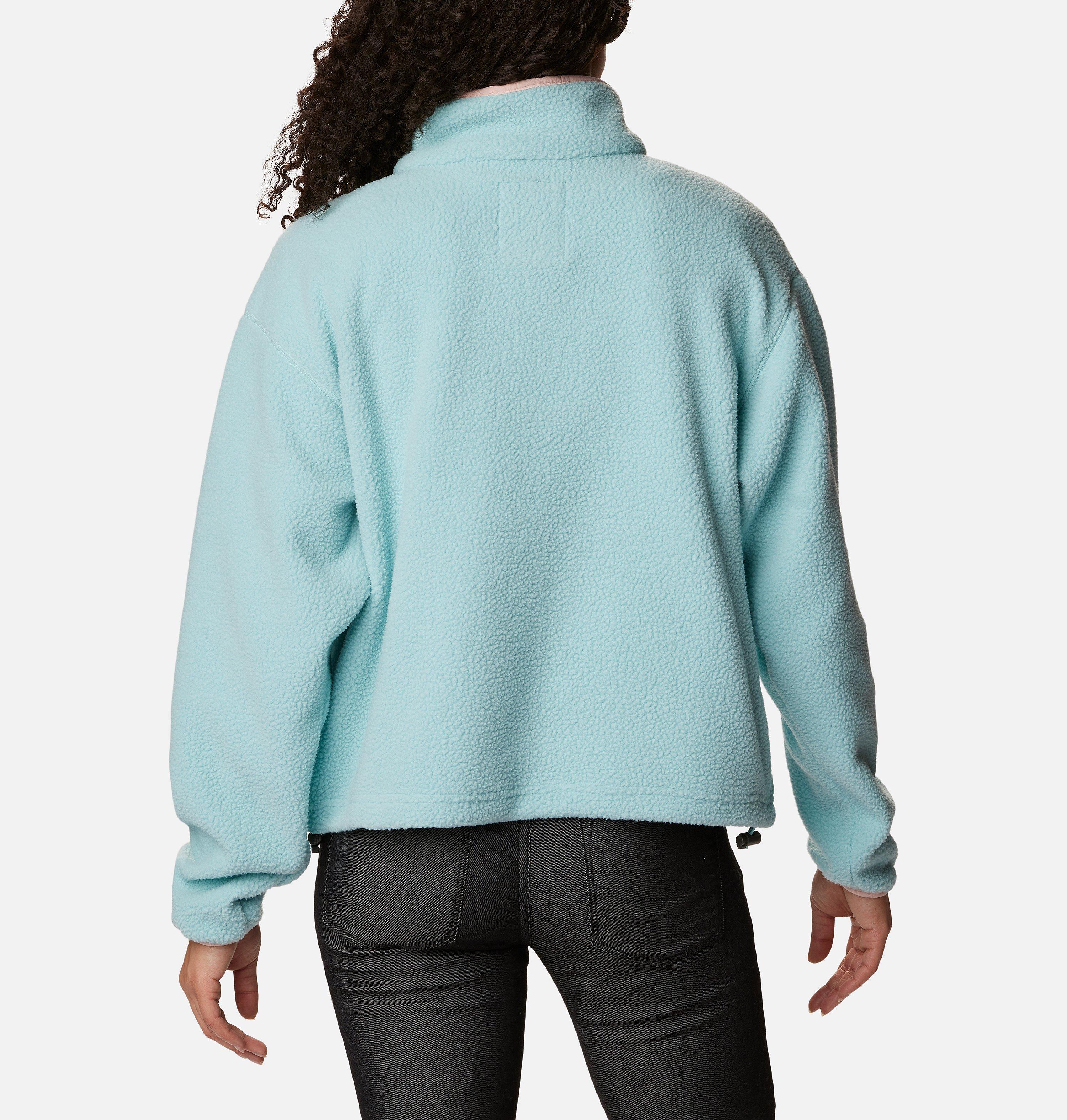 Women's Helvetia Cropped Half Snap Fleece Pullover 2