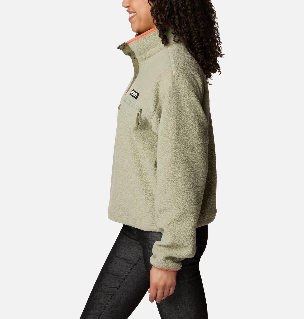 Women's Helvetia™ Cropped Half Snap Fleece Pullover 3