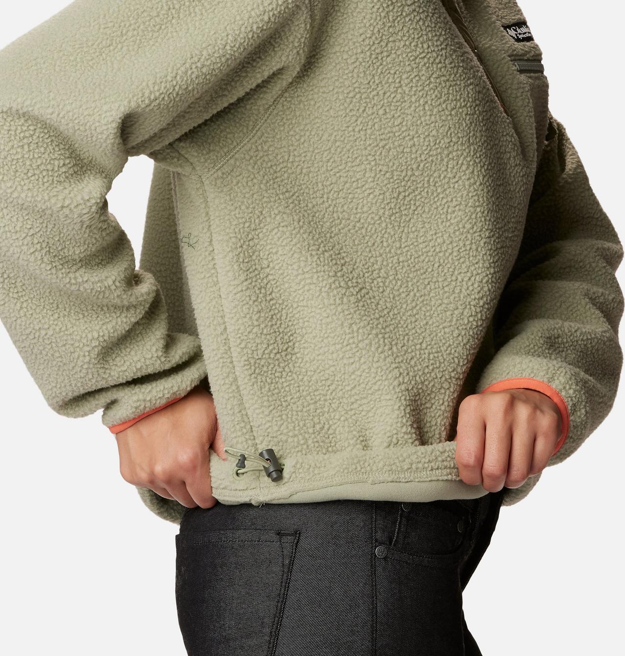 Women's Helvetia™ Cropped Half Snap Fleece Pullover 5