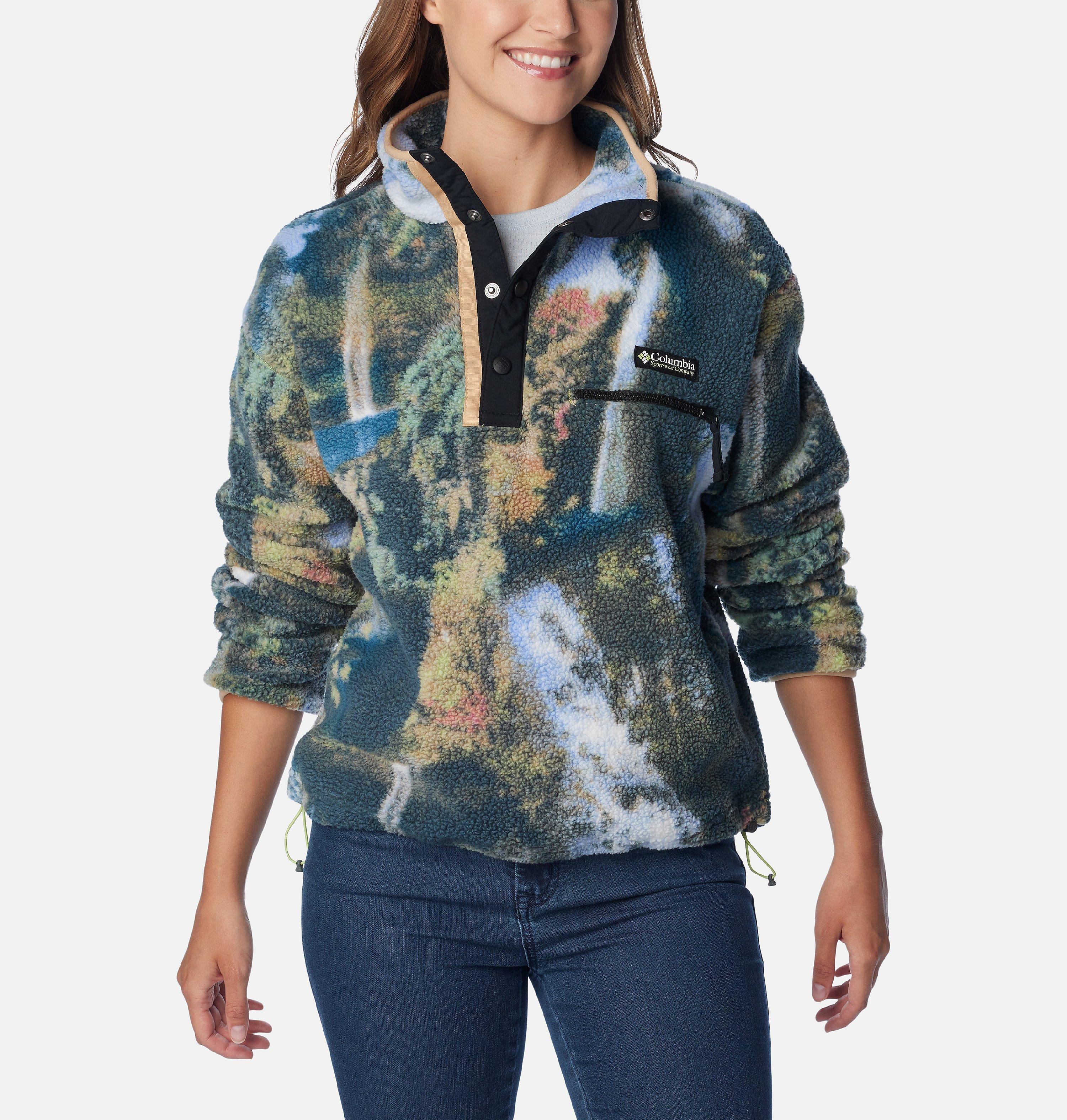 Women's Helvetia Cropped Half Snap Fleece Pullover | Columbia