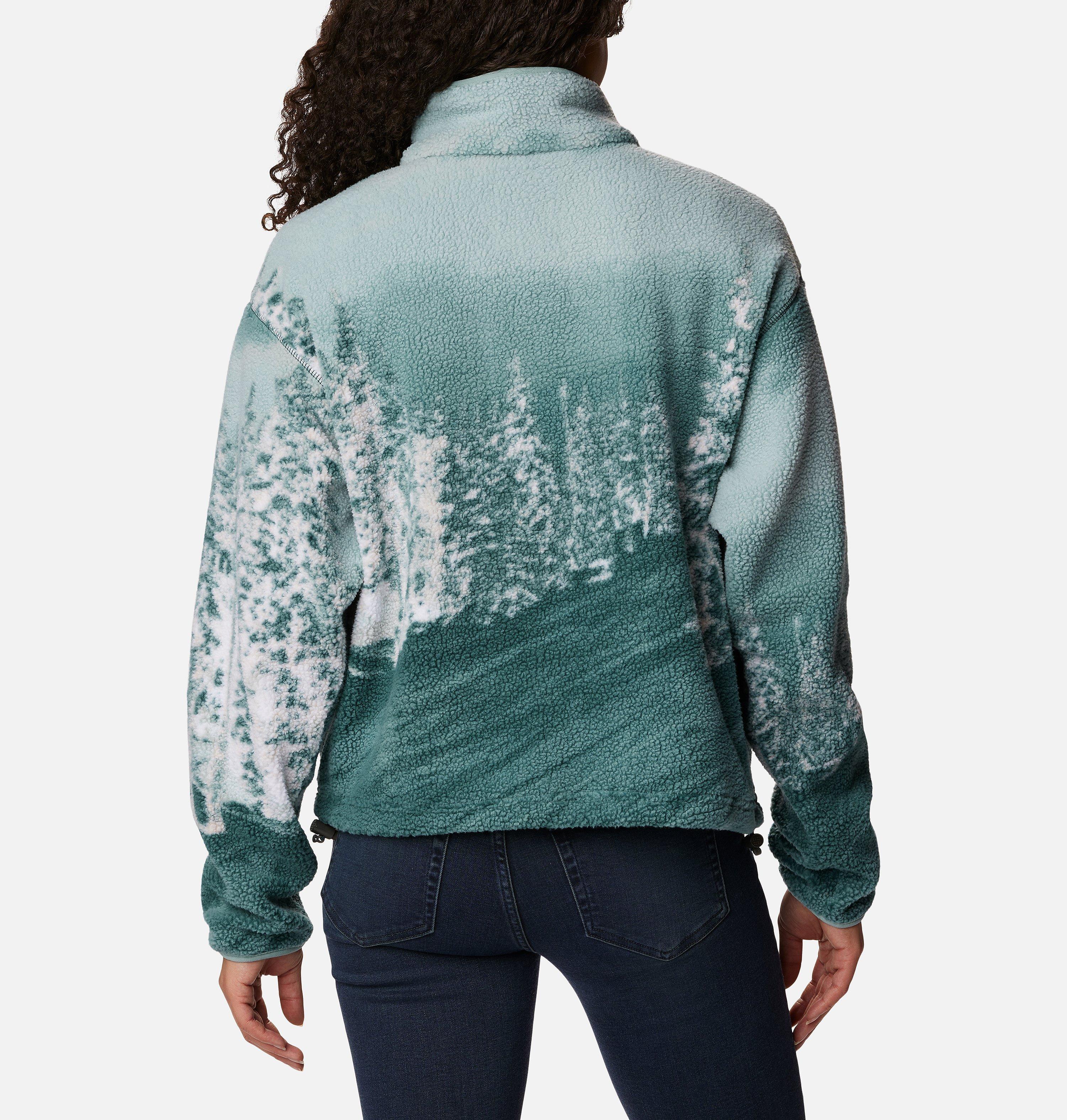 Women's Helvetia Cropped Half Snap Fleece Pullover 2