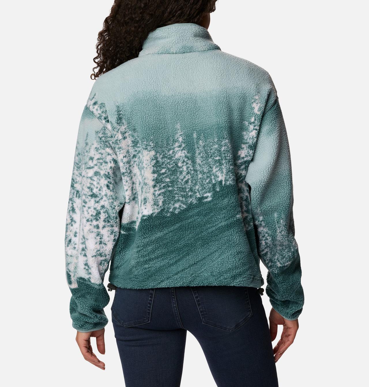 Women's Helvetia™ Cropped Half Snap Fleece Pullover 2