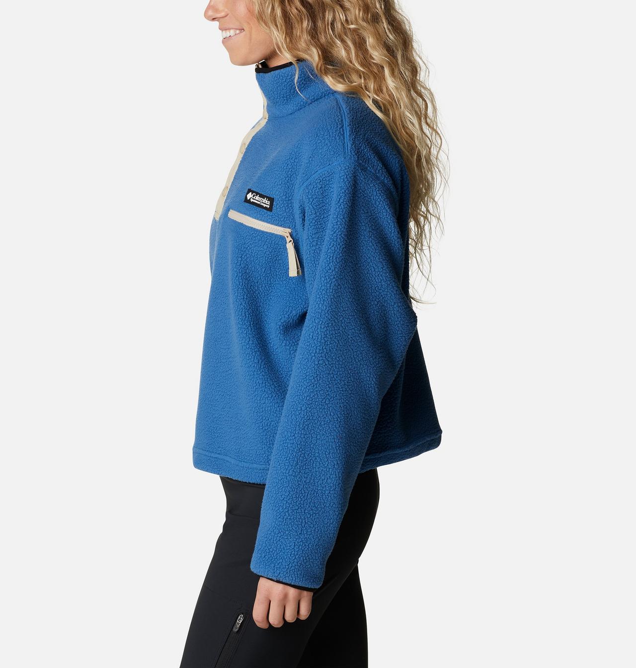 Women's Helvetia™ Cropped Half Snap Fleece Pullover 3