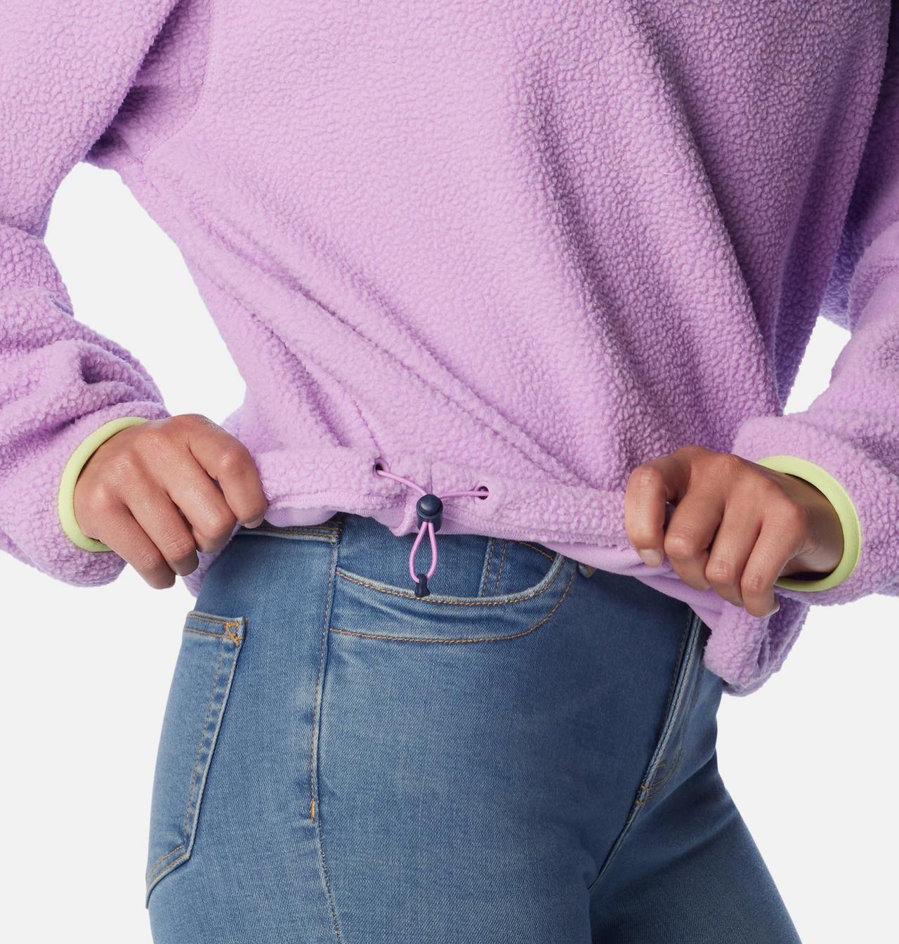 Women's Helvetia™ Cropped Half Snap Fleece Pullover 5